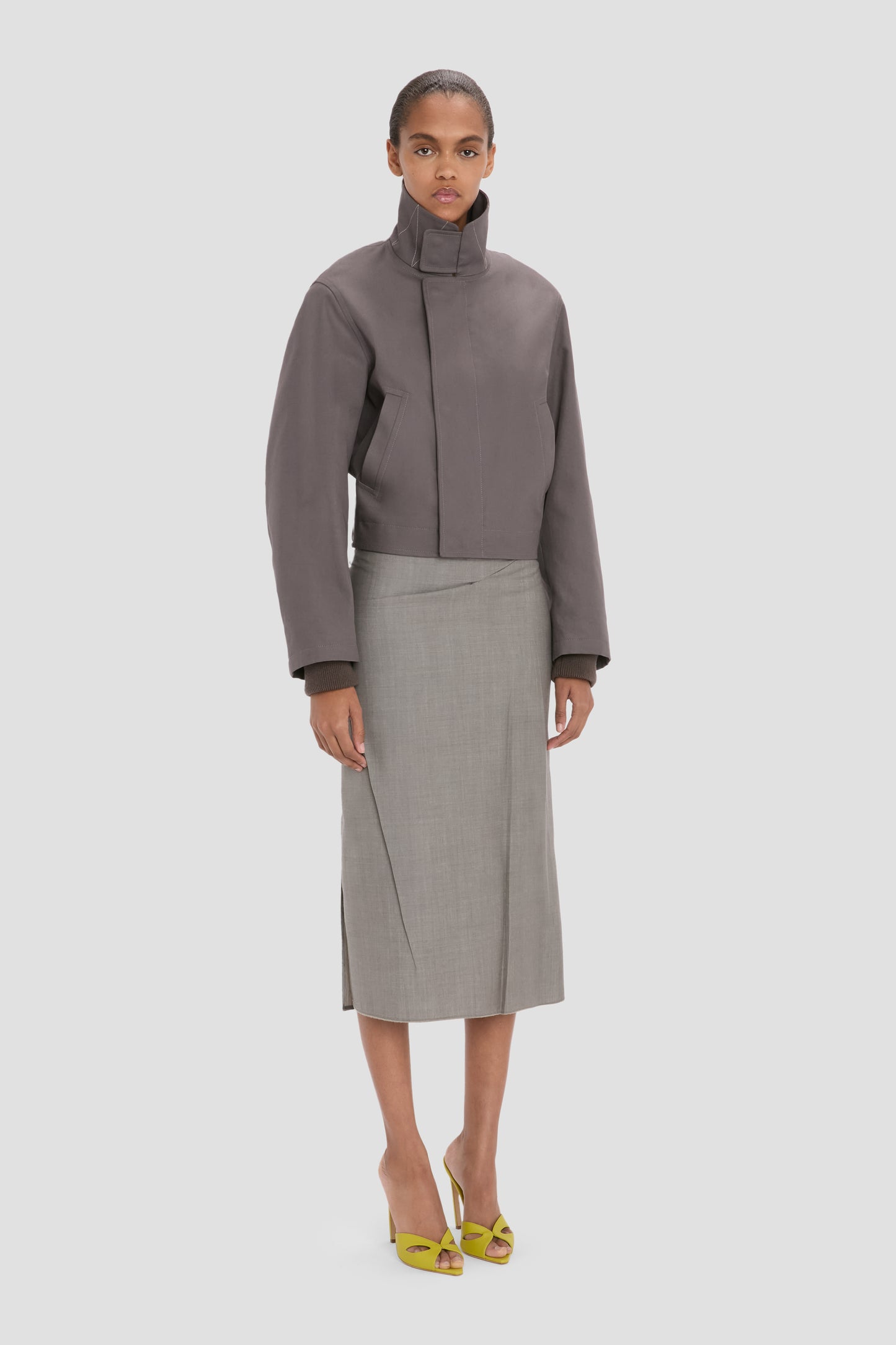 Bomber Jacket In Ore