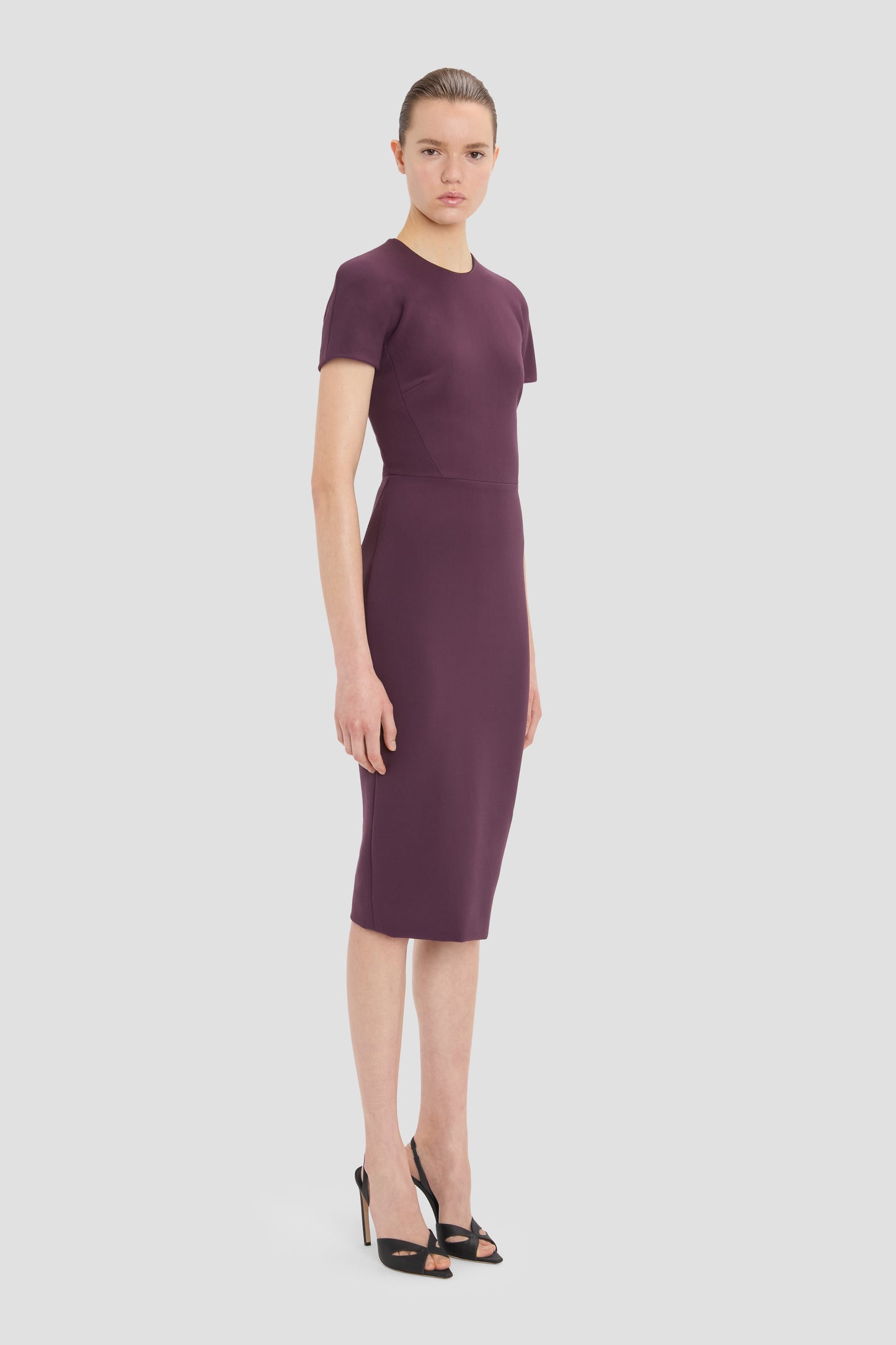 Claude Midi Dress In Fig