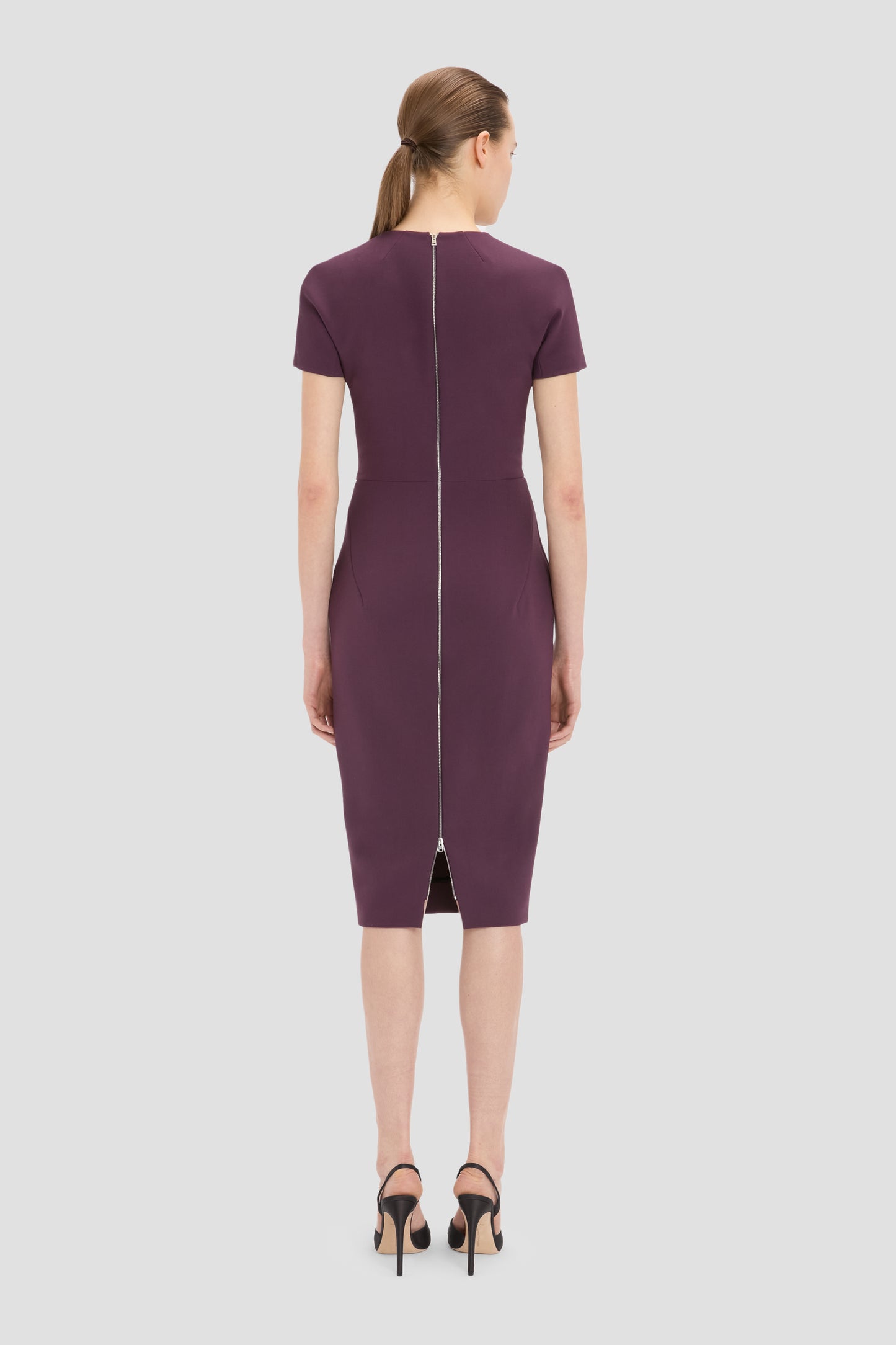 Claude Midi Dress In Fig