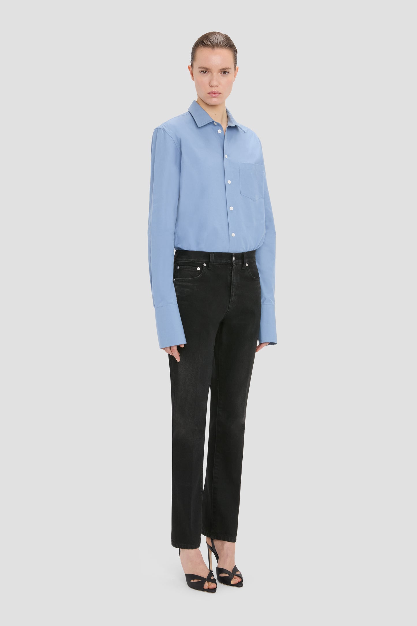 Perry Shirt In Ocean Mist