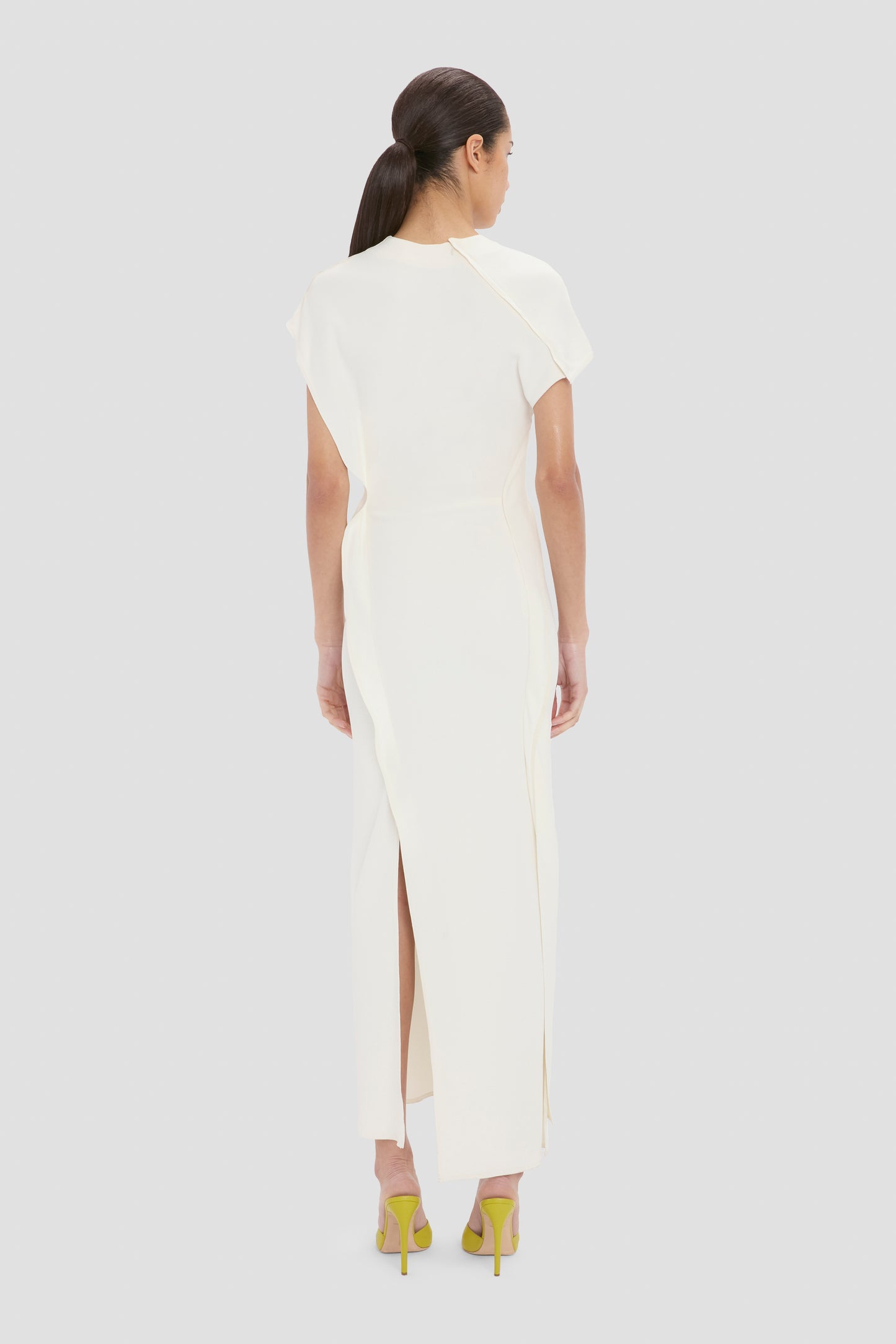 Victoria Midi Dress In Elderflower