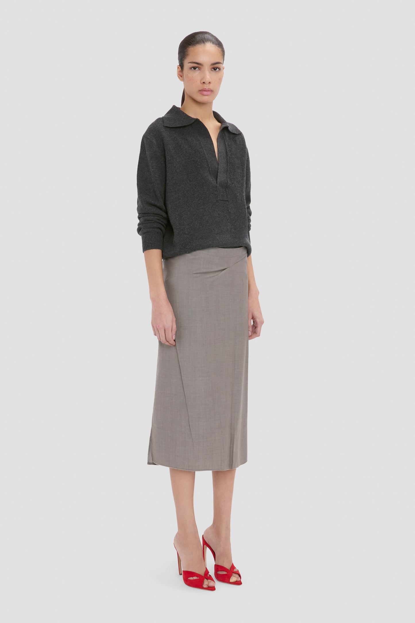 Genevieve Jumper In Ore Melange