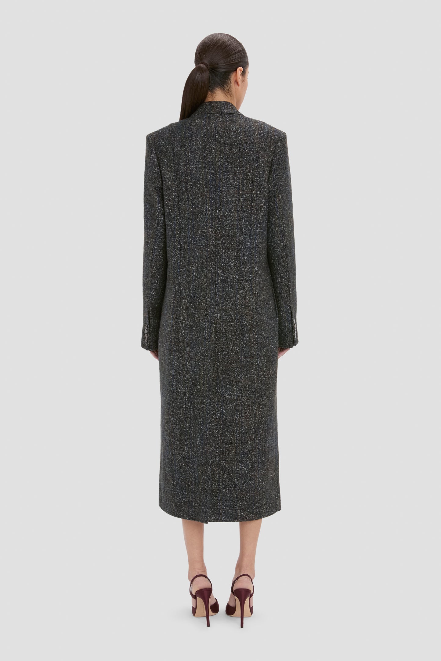 Tailored Coat In Ore Melange