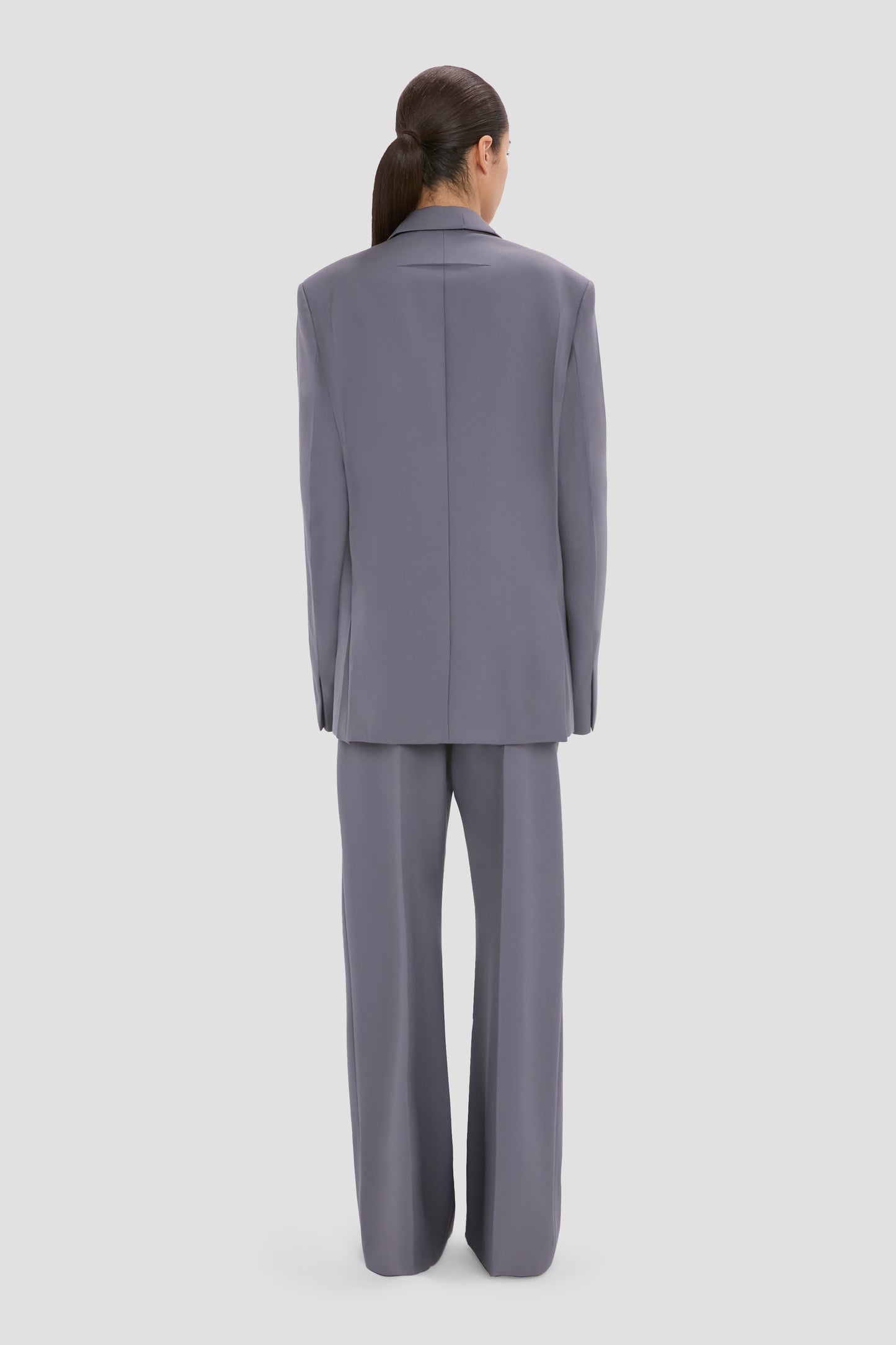 Notched Lapel Jacket In Flint