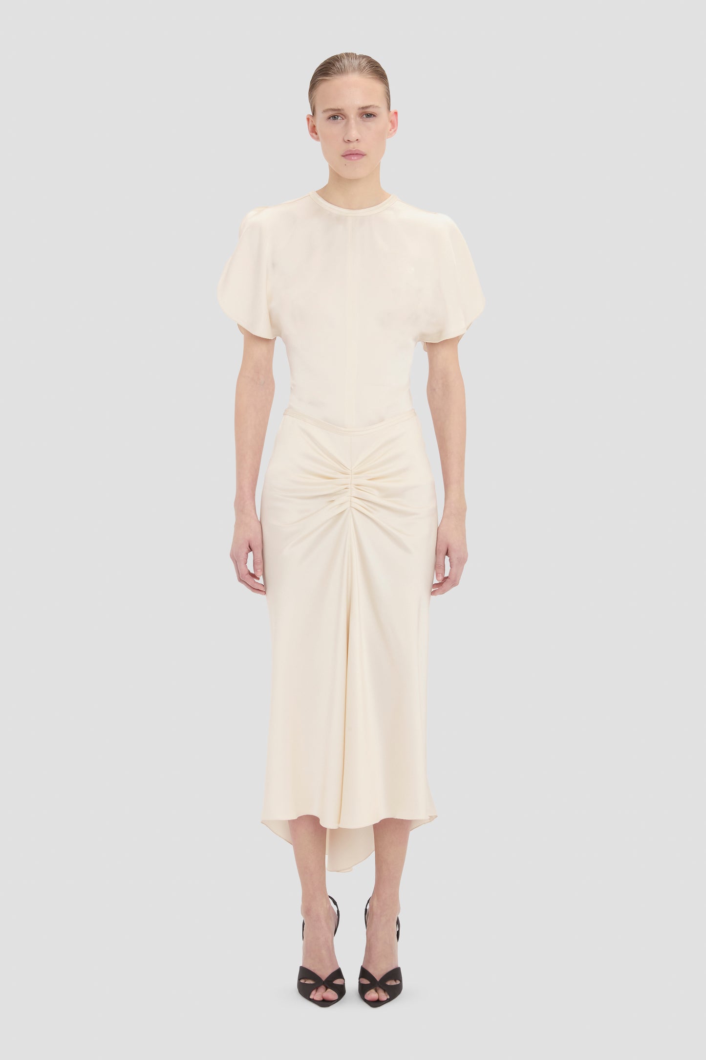 Bela Midi Skirt In Elderflower
