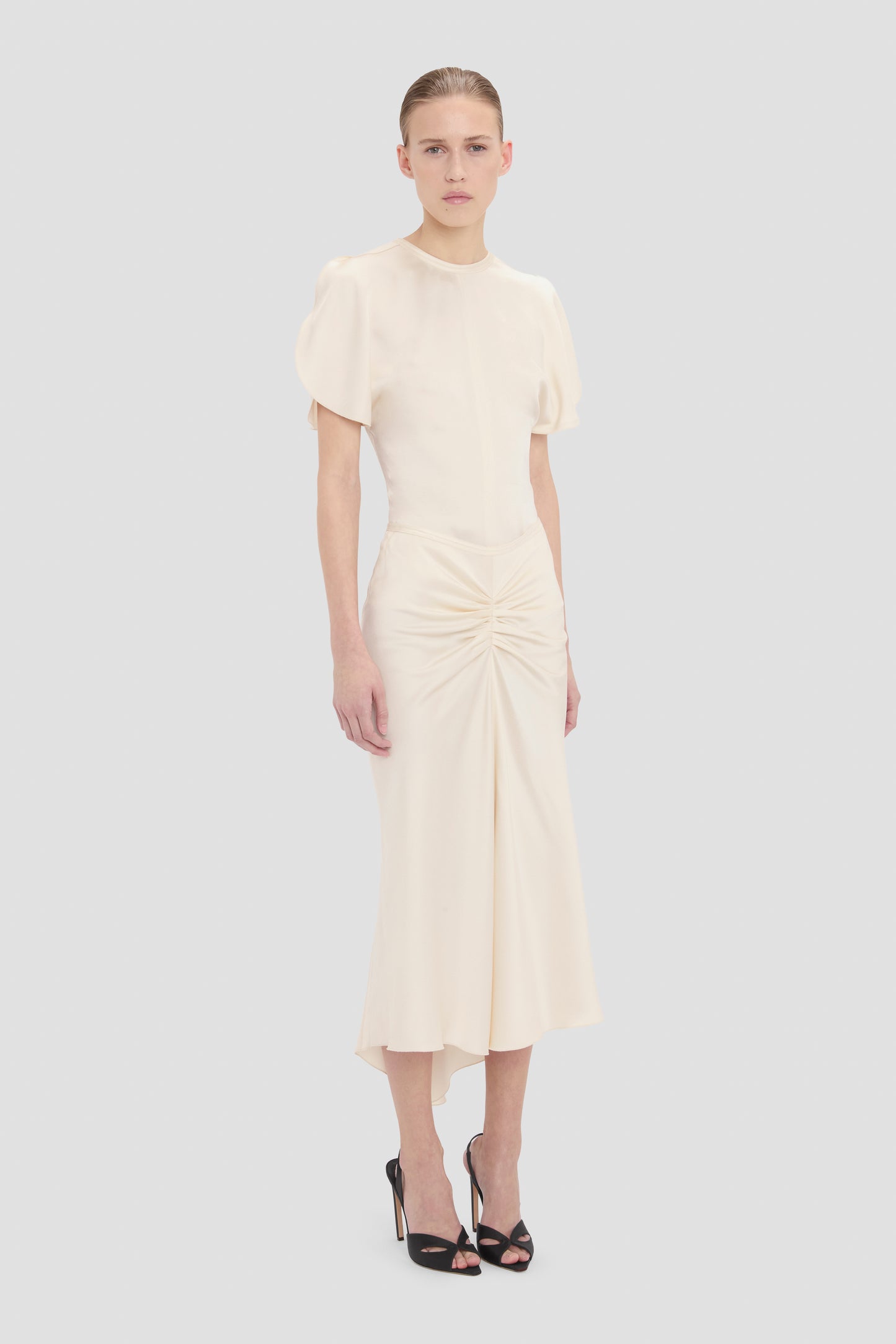 Bela Midi Skirt In Elderflower