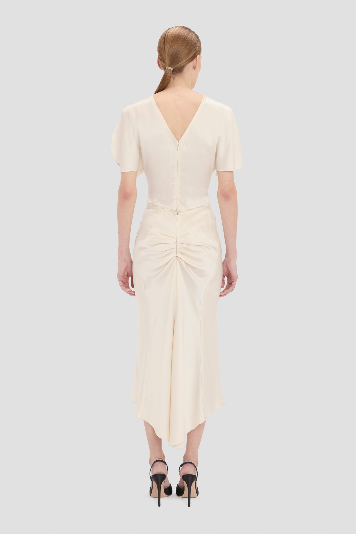 Bela Midi Skirt In Elderflower