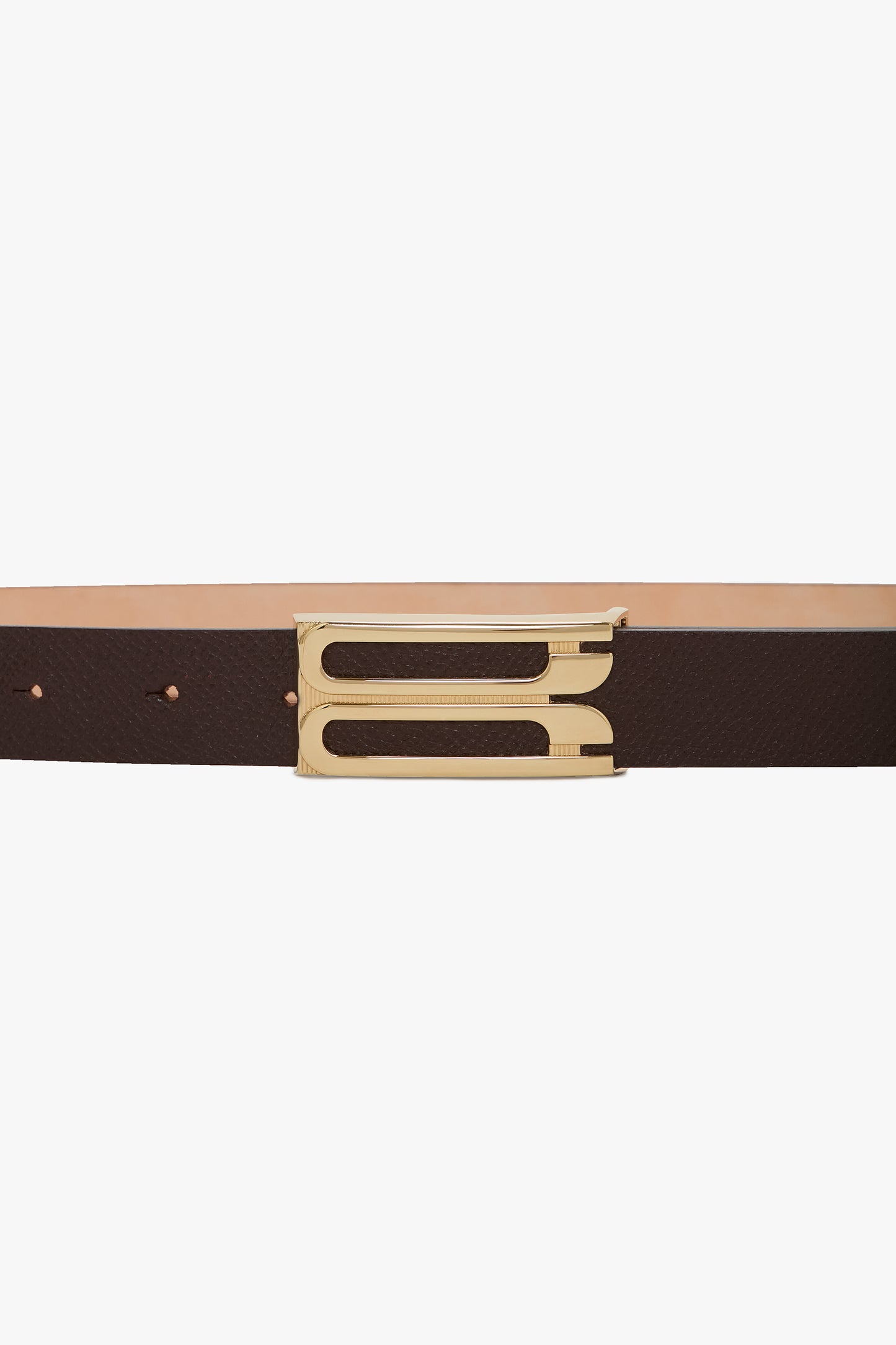 Dorian Frame Belt Burgundy 25mm Grainy Calf Leather