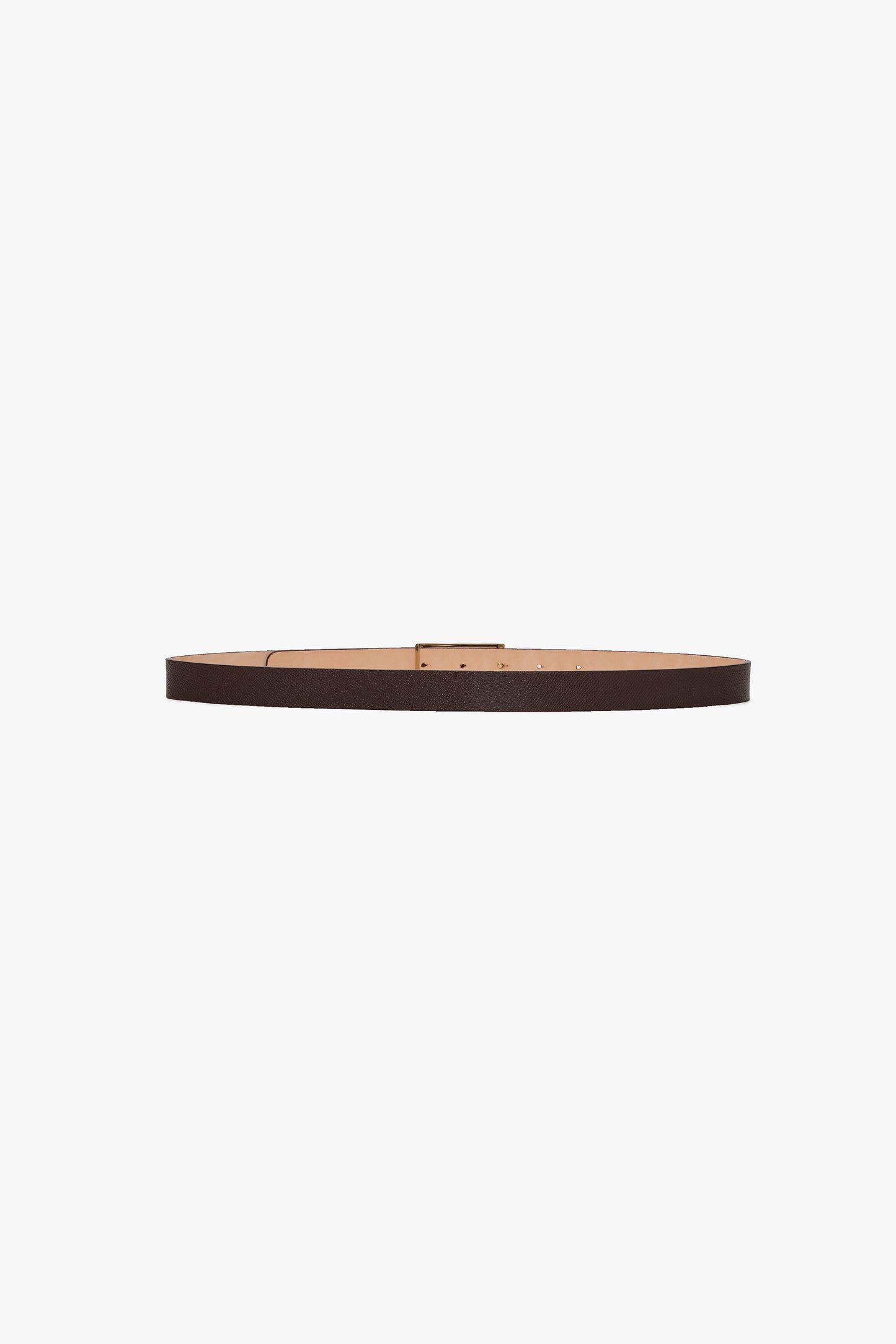 Dorian Frame Belt Burgundy 25mm Grainy Calf Leather