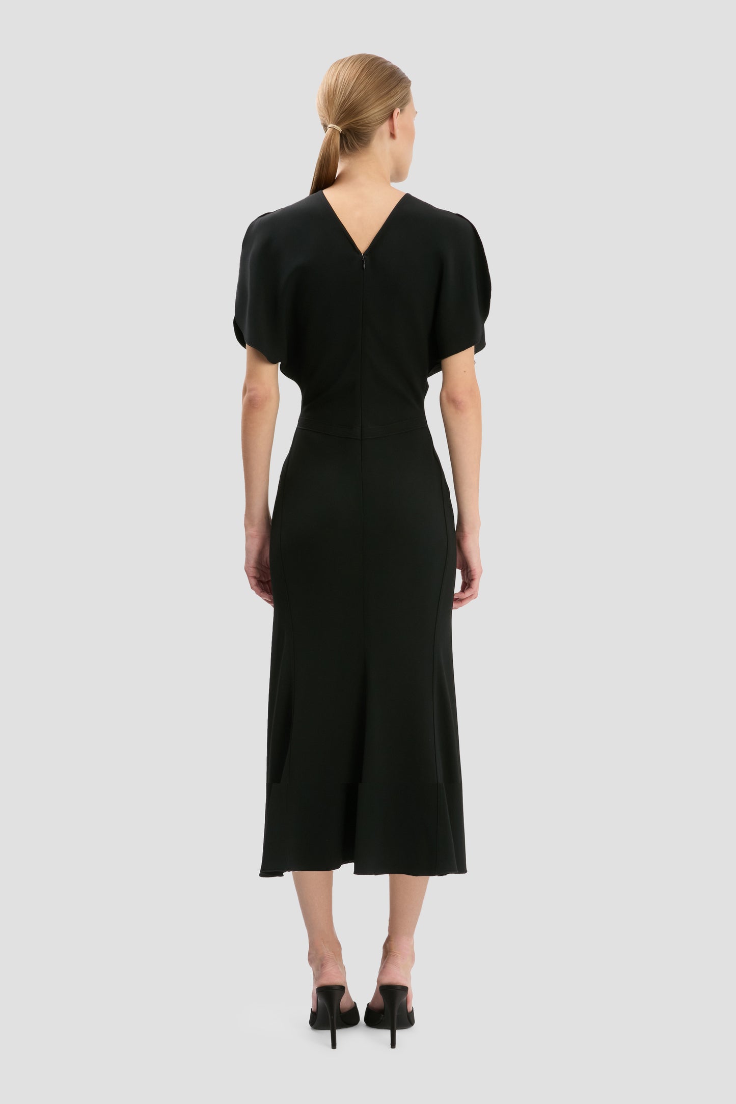 Bela Midi Dress In Black