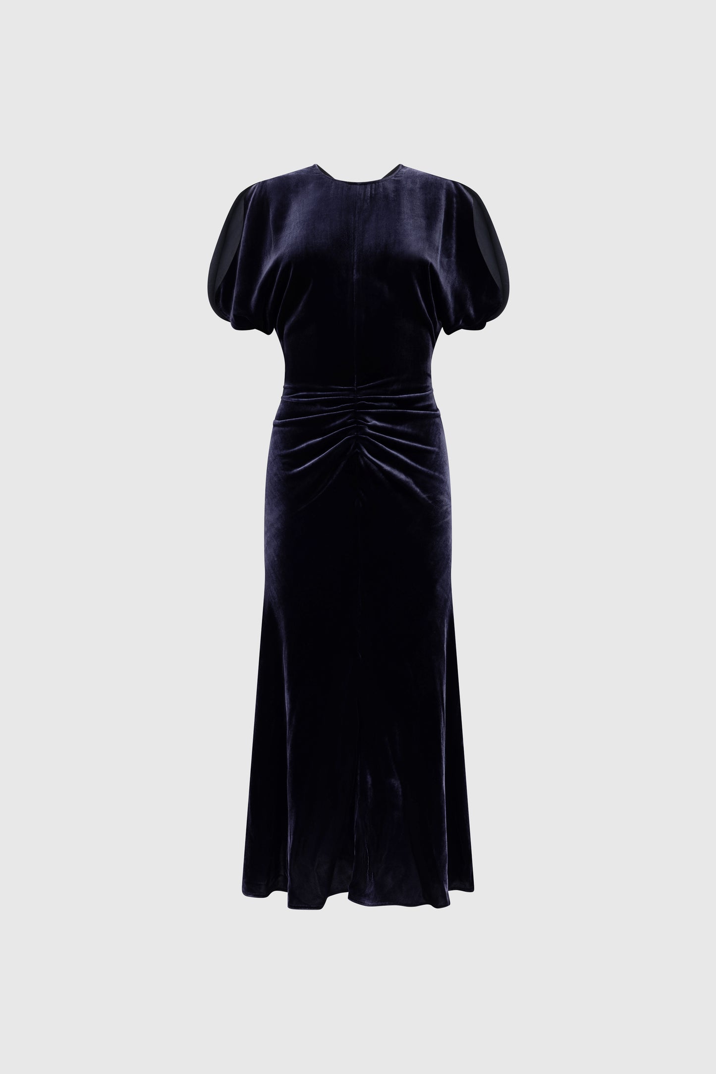 Bela Midi Dress In Navy