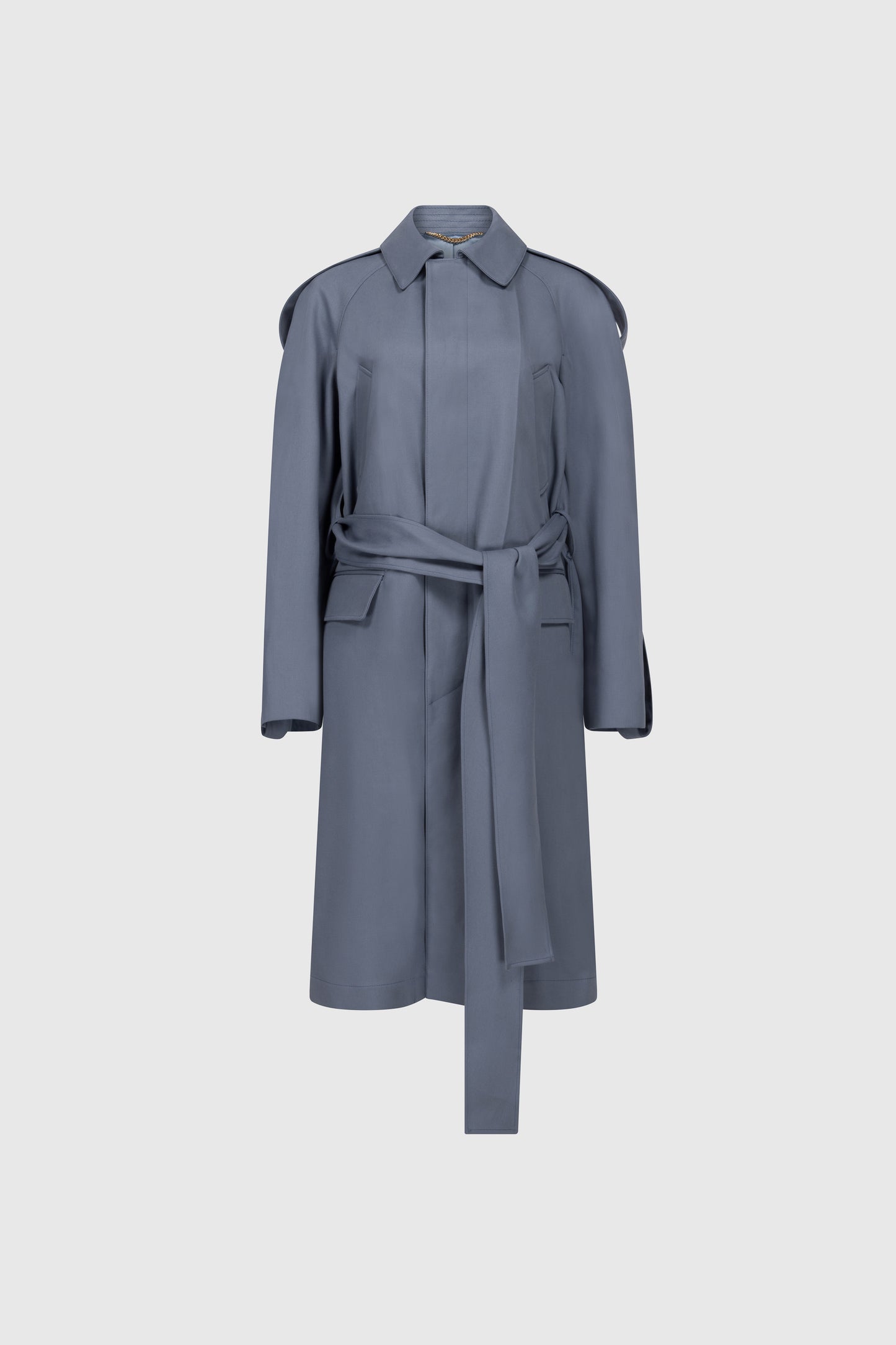 Car Coat In Blue