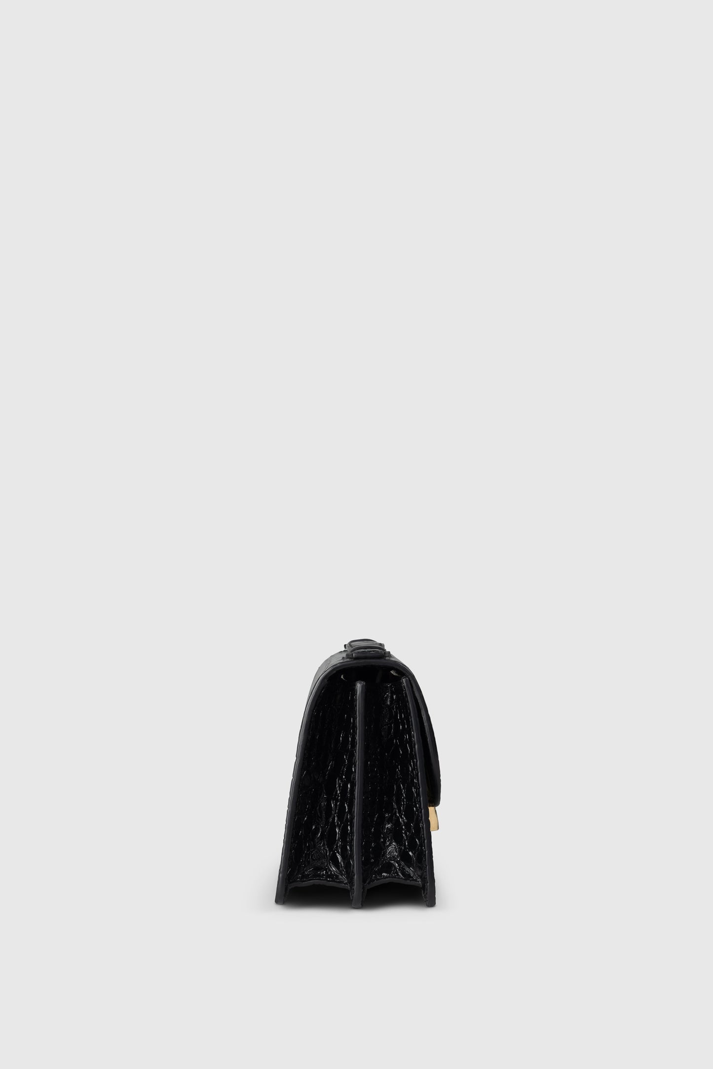 Dorian Bag Small Croc Embossed Leather