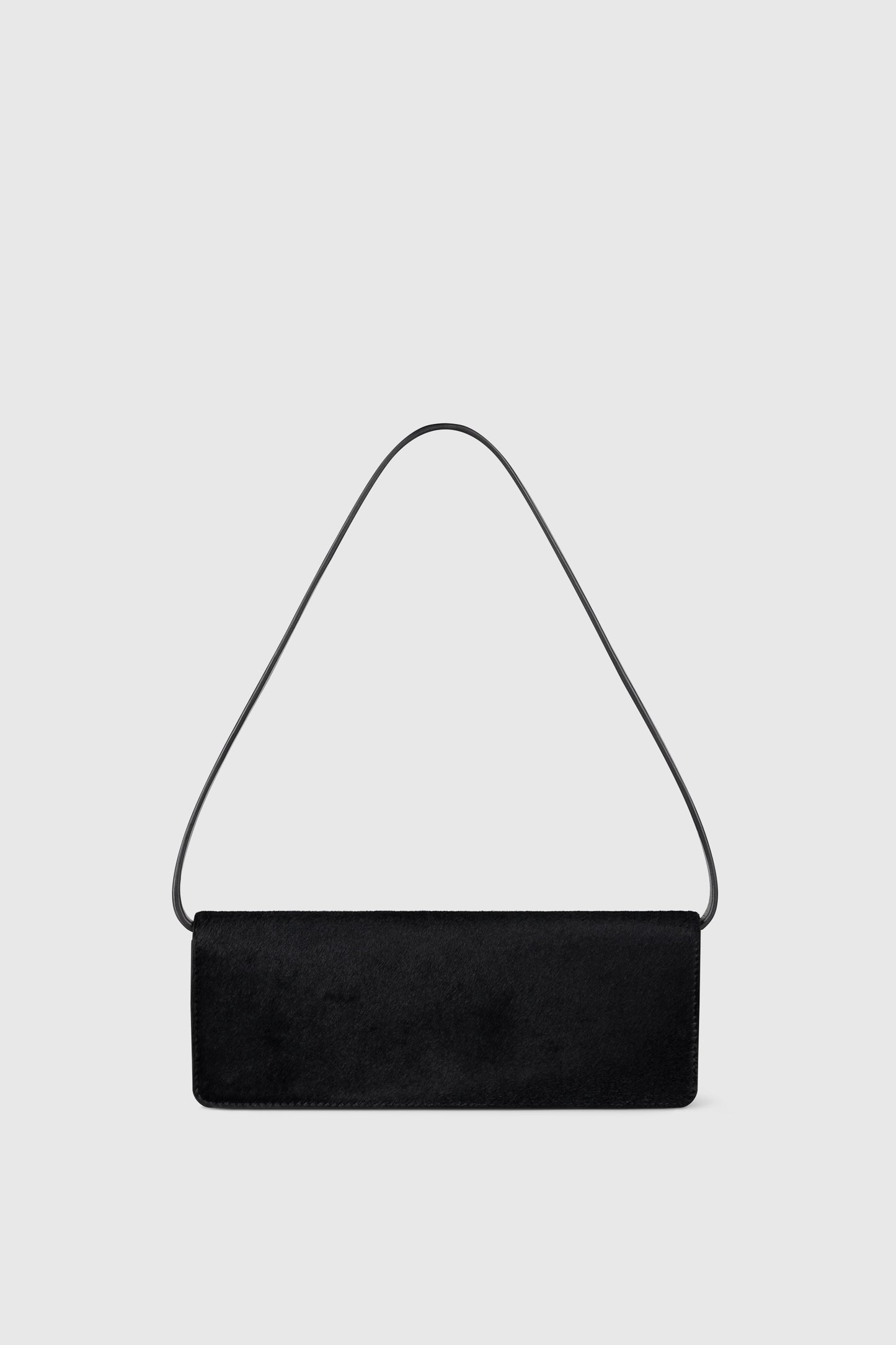 Dorian East-West Clutch Hair Calf Leather