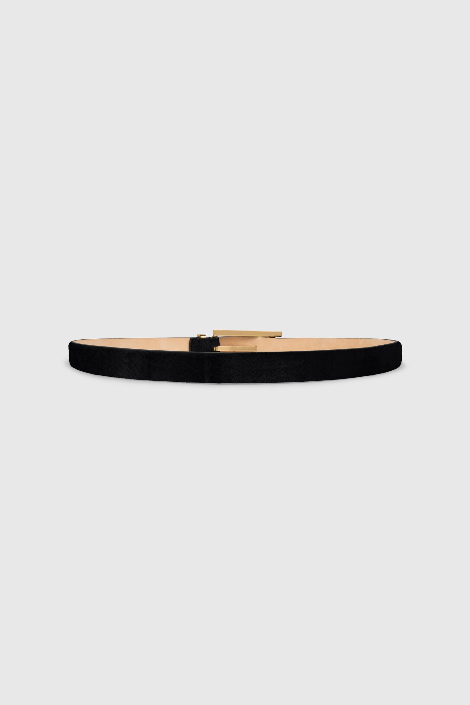 Dorian Pin-Buckle Belt 25 Hair Calf Leather