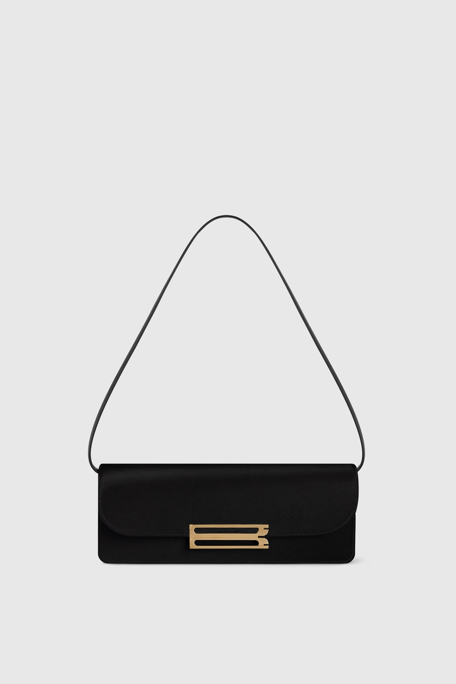Dorian East-West Clutch Satin