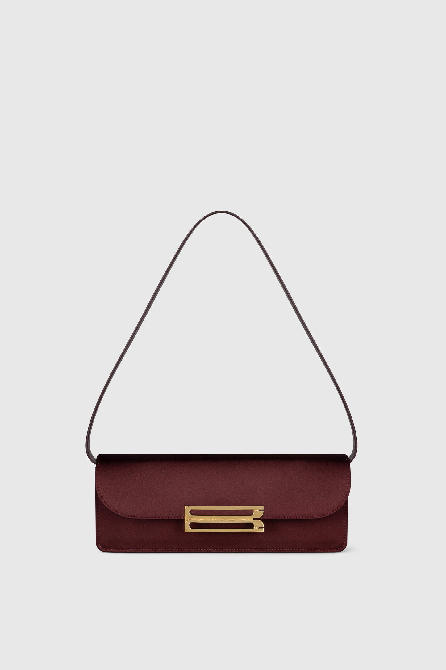 Dorian East-West Clutch Satin