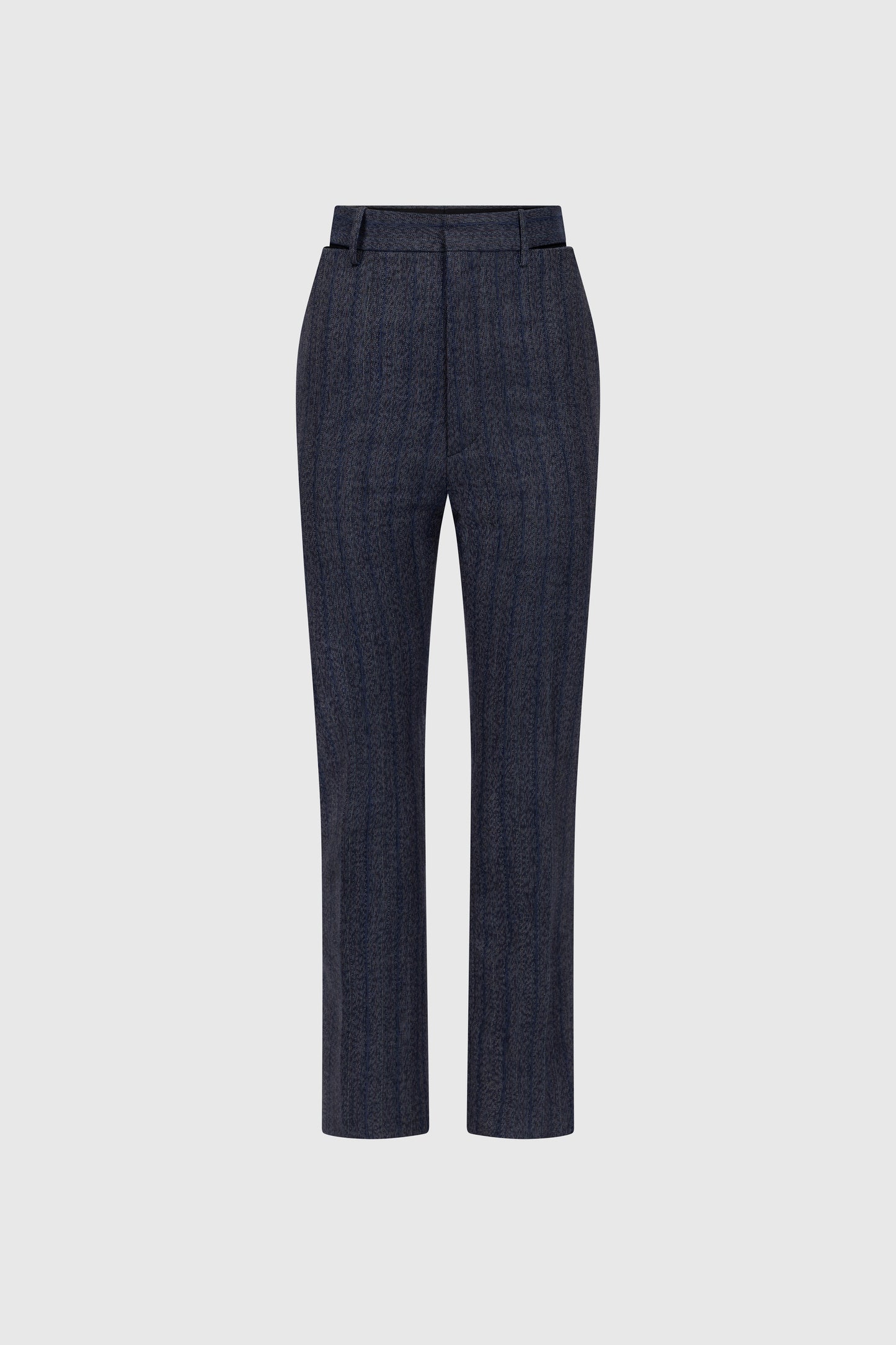 Extended Pocket Trouser In Blue Melange