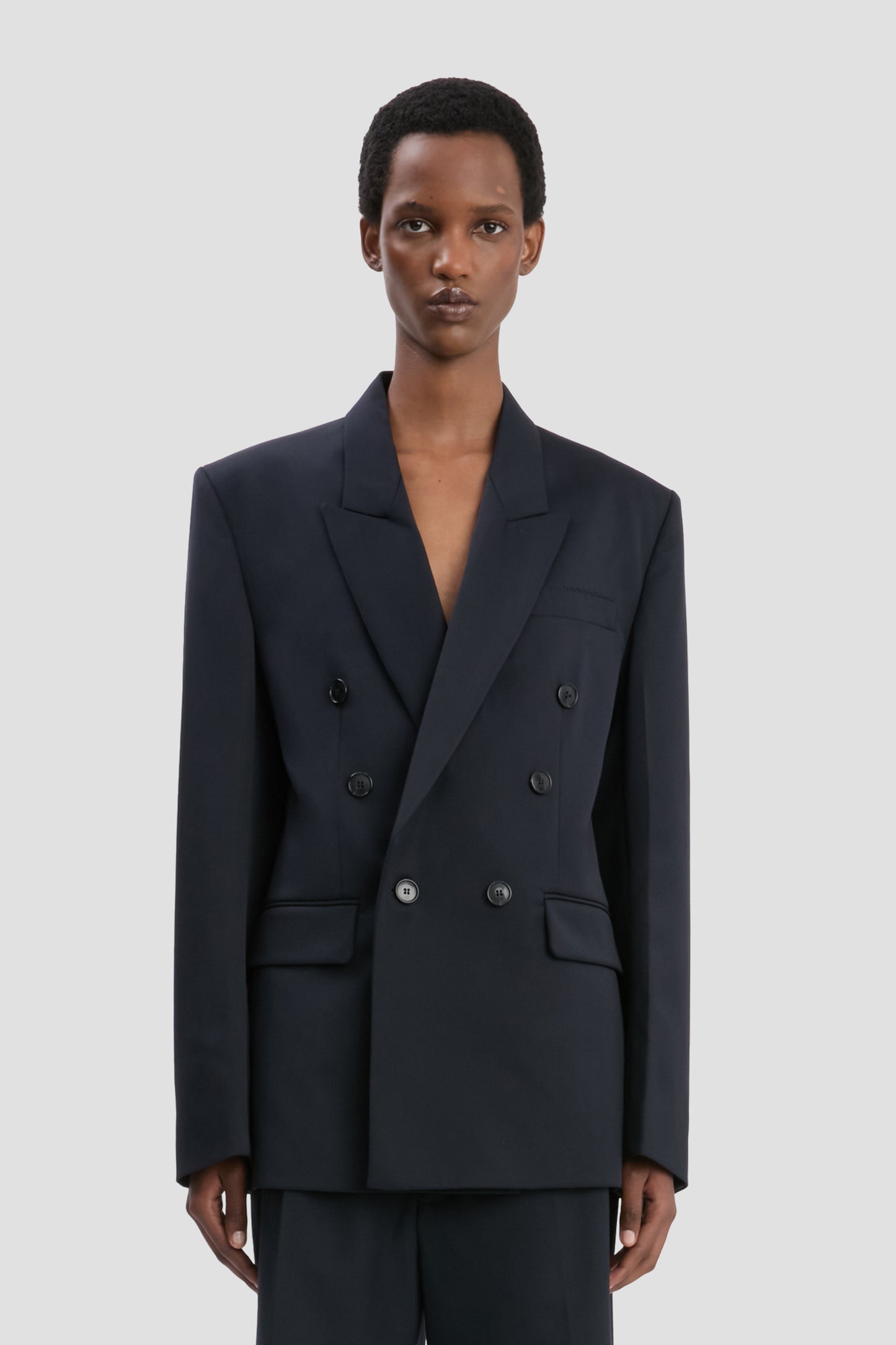Tailored Jacket In Navy