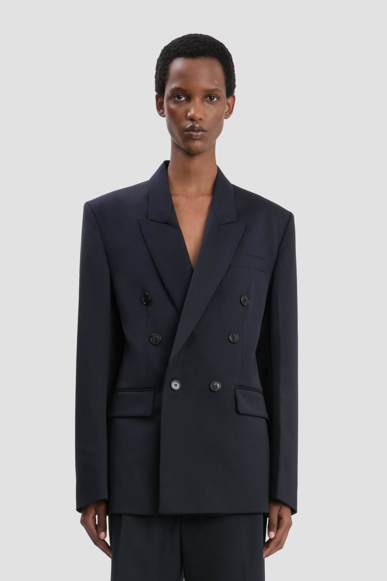 Tailored Jacket In Navy