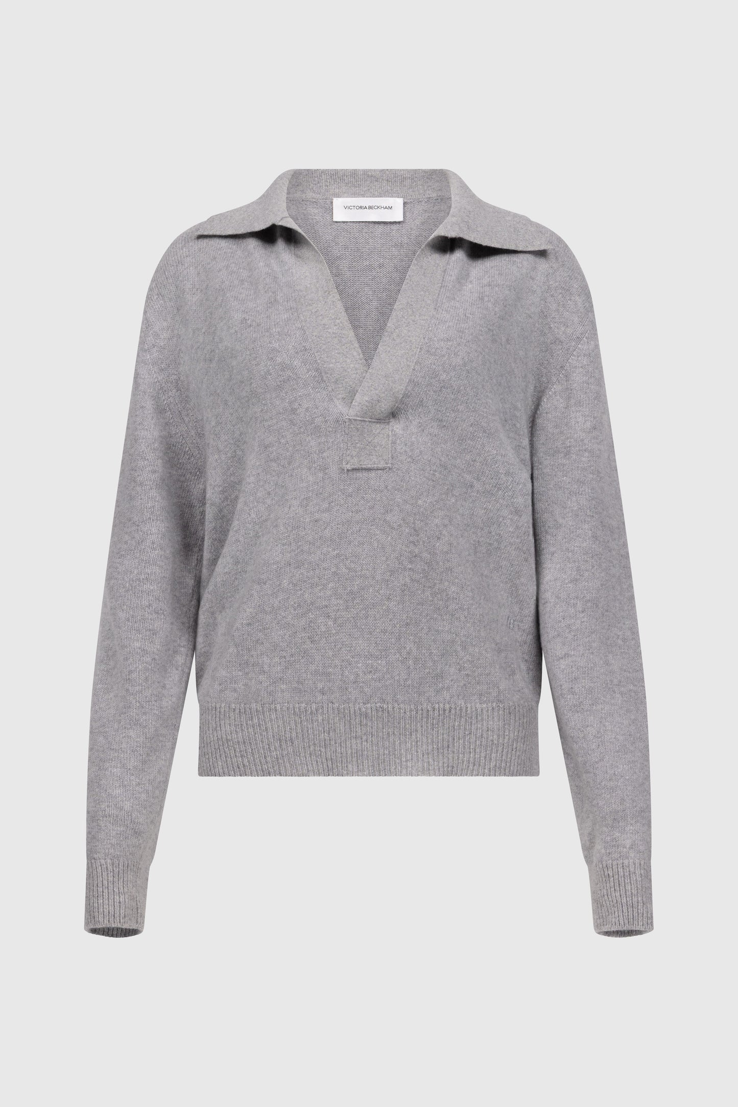 Genevieve Jumper In Mid Grey Marl