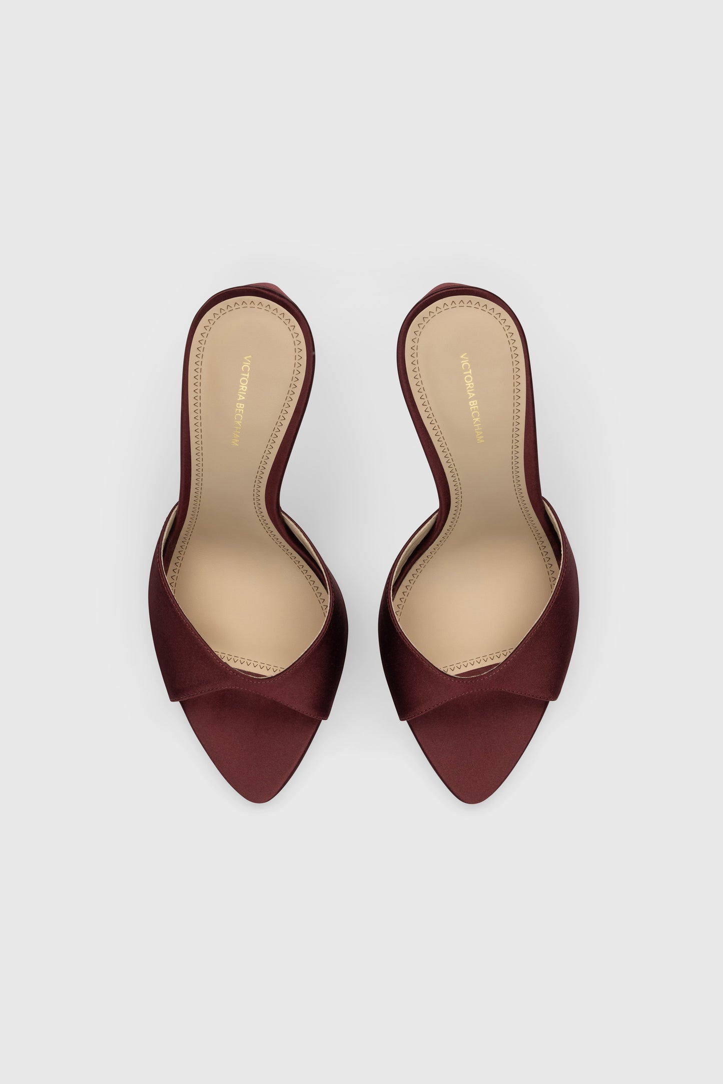 Harlow Open Toe Mule 100 Satin