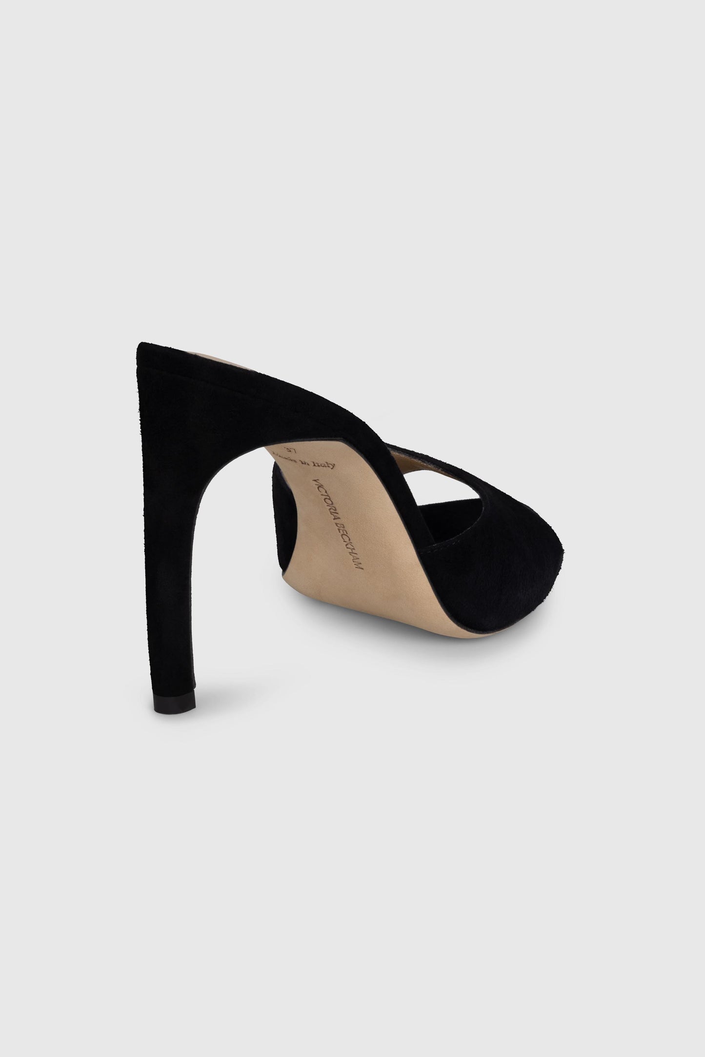 Harlow Open Toe Mule 100 Suede