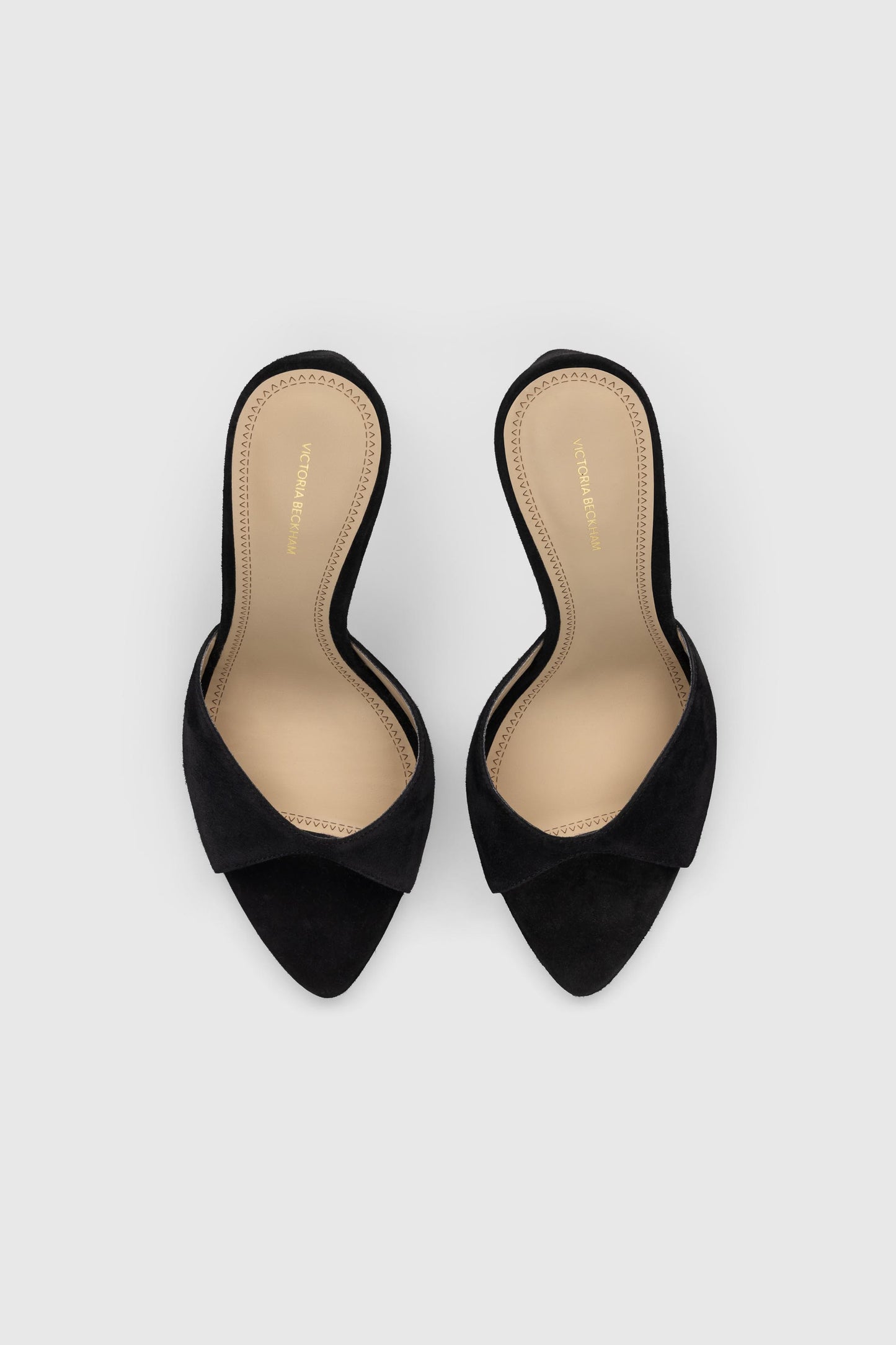 Harlow Open Toe Mule 100 Suede