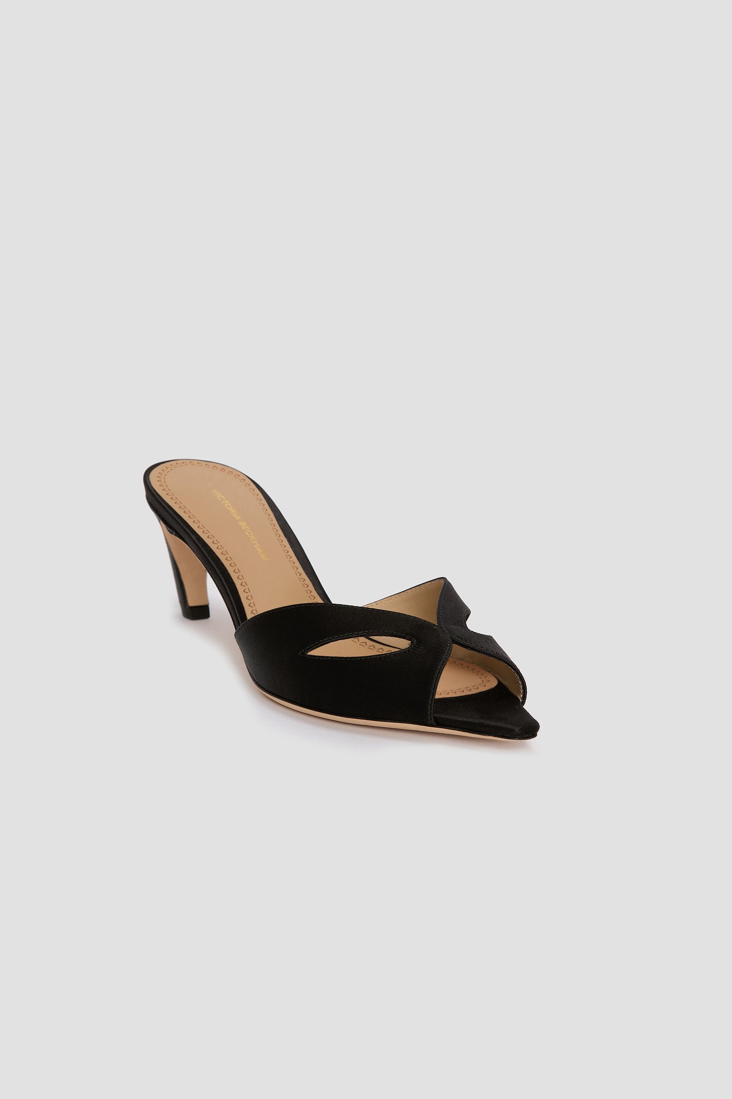 Harlow Mask Mule 55 Satin