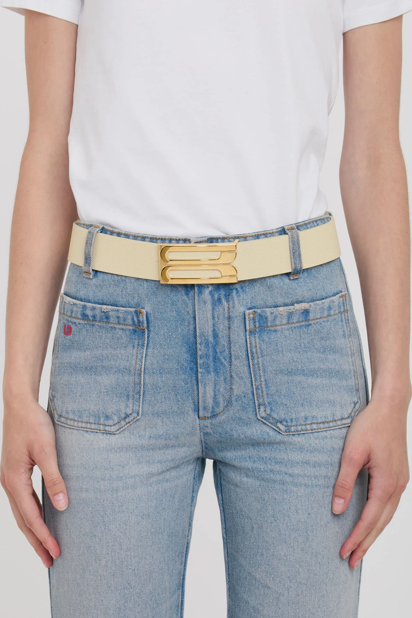 Dorian Frame Belt Jumbo 40mm Grainy Calf Leather
