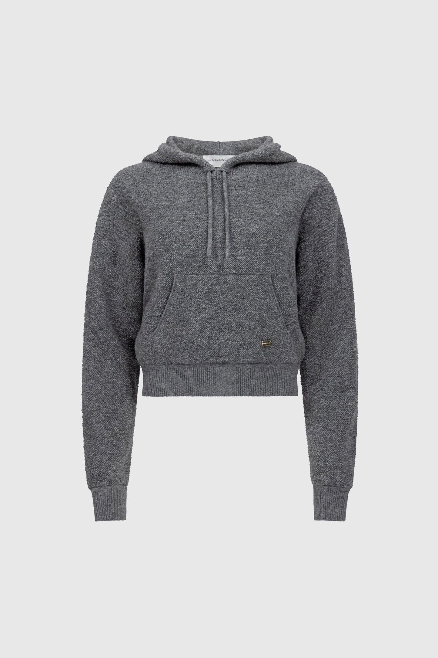 Lana Hoodie In Mid Grey
