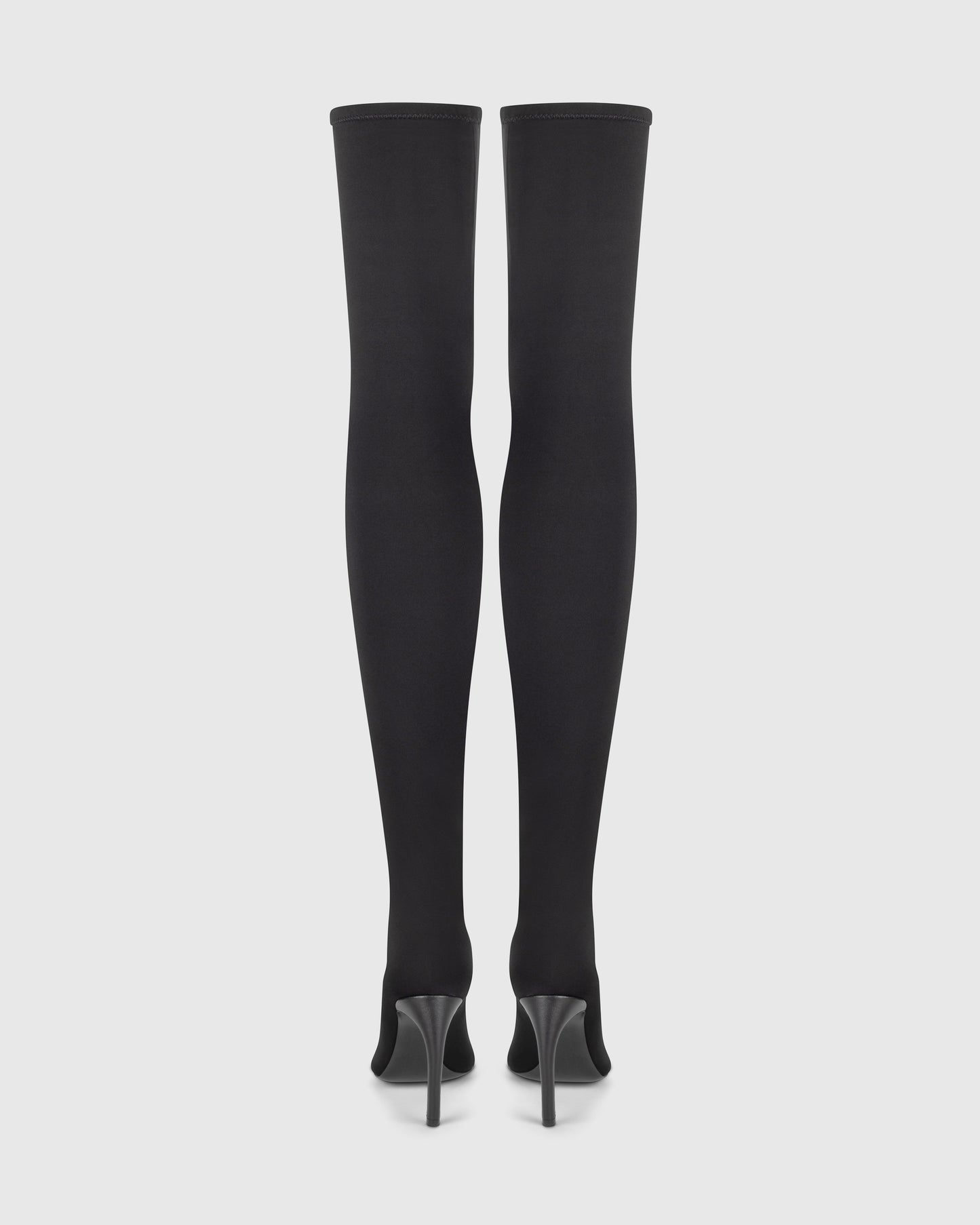 Harlow Thigh-High Stretch Boot 100 Jersey