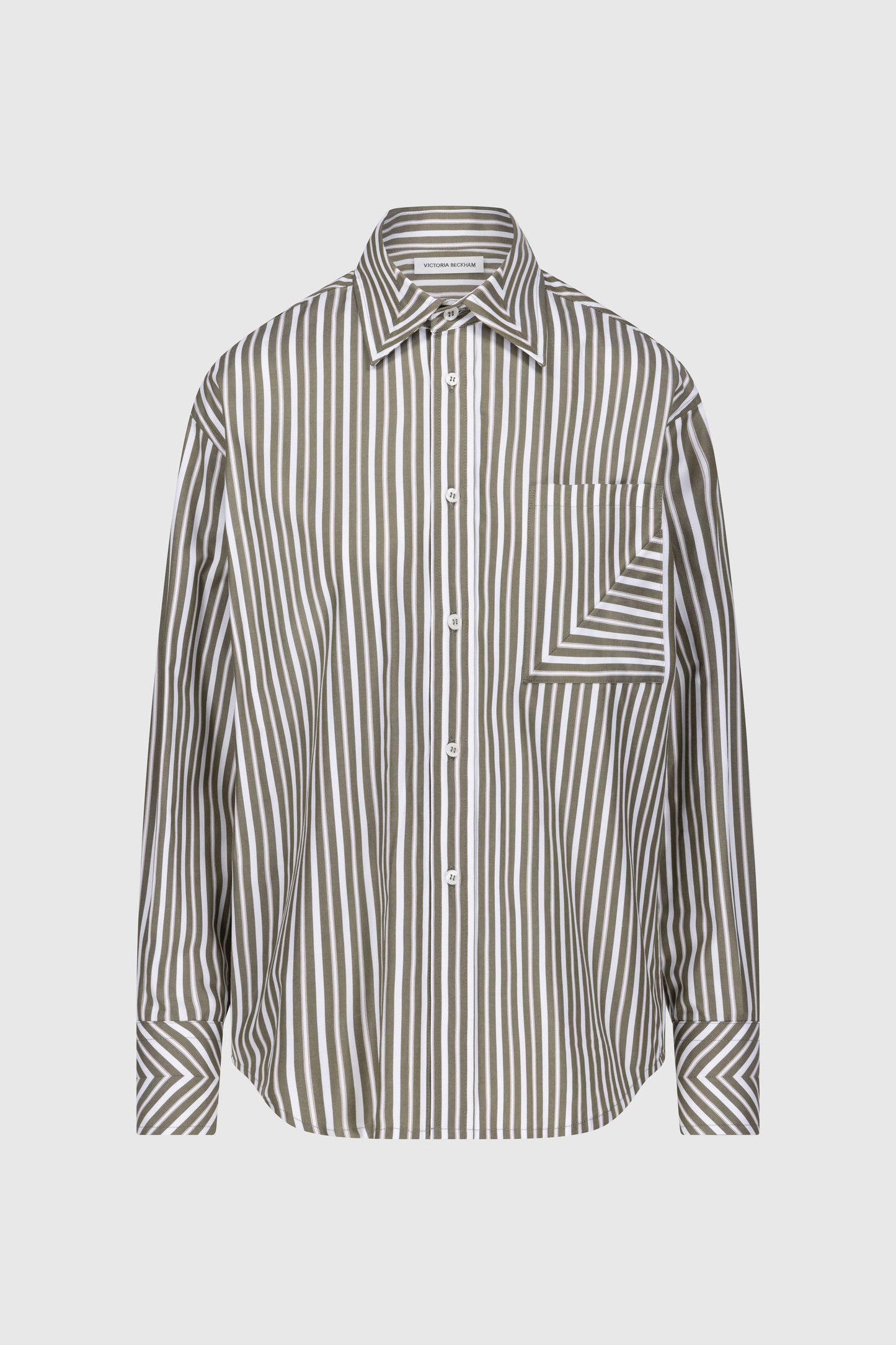 Pocket Detail Shirt In Green