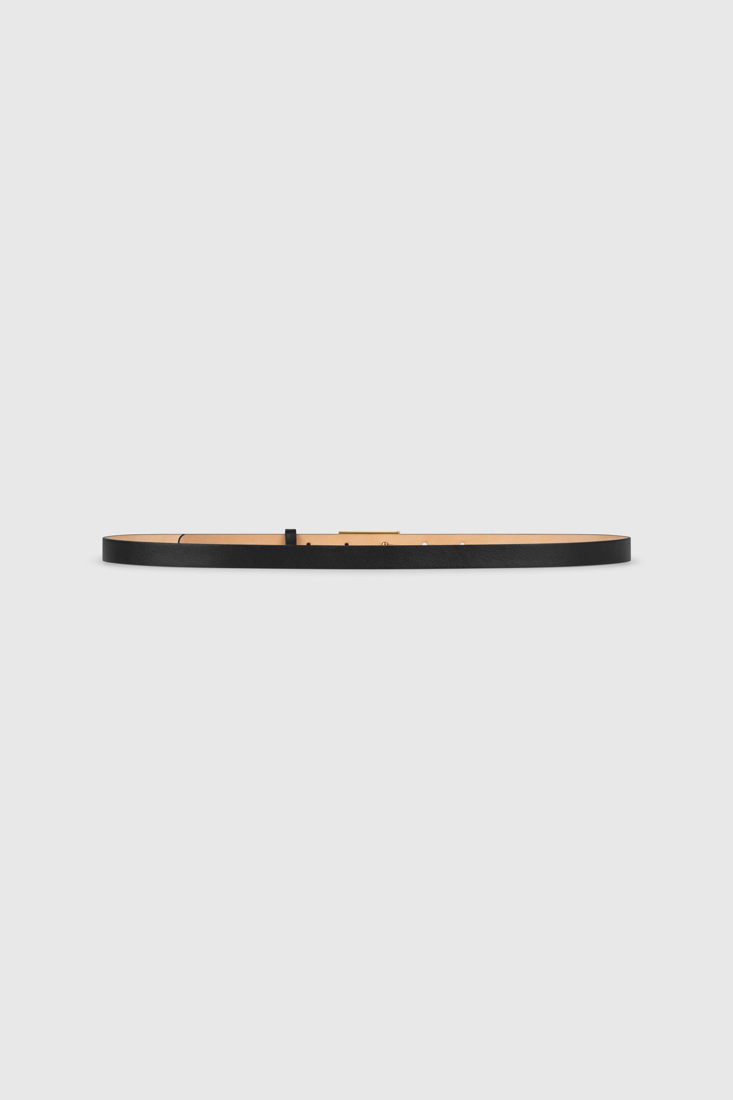 Portofino Mirror Belt Micro 15mm Shiny Calf Leather