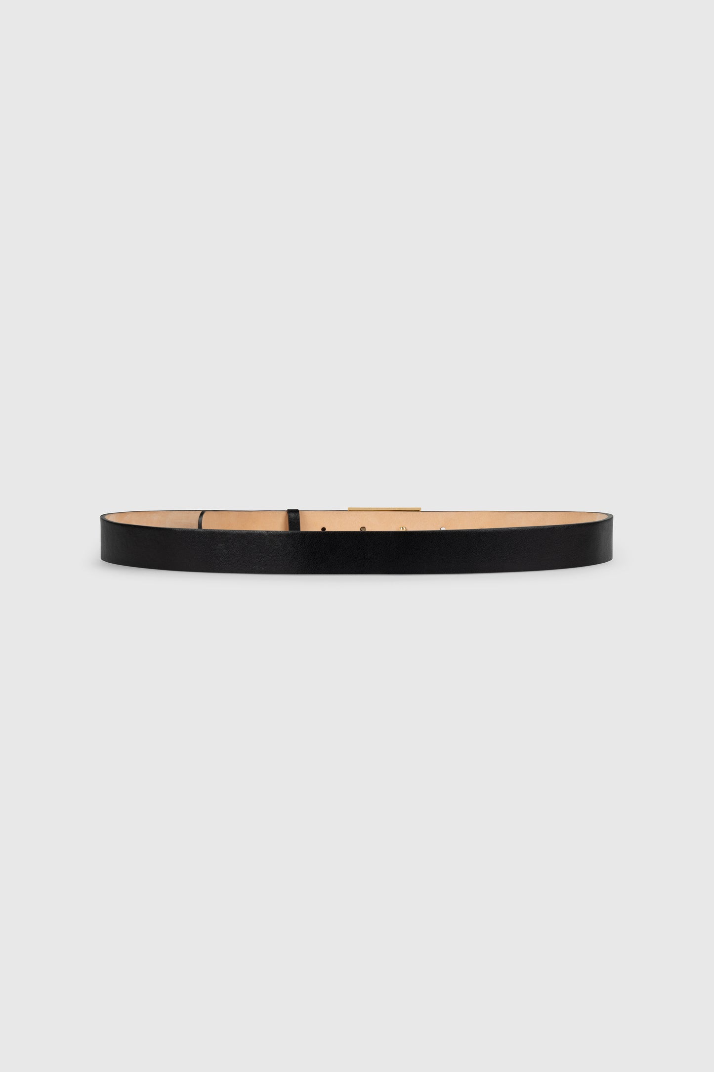 Portofino Mirror Belt Jumbo 30mm Shiny Calf Leather