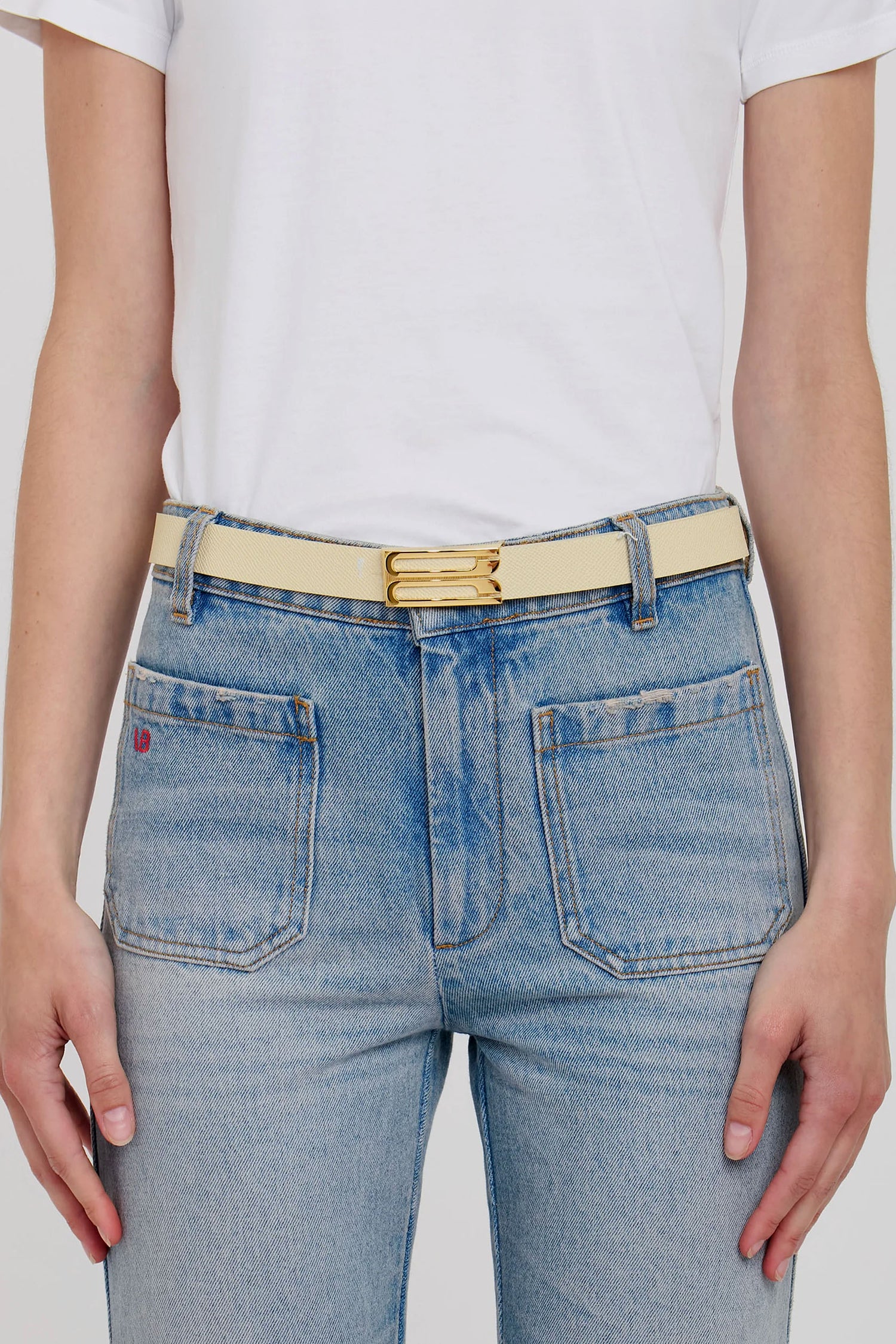 Dorian Frame Belt Grained Leather