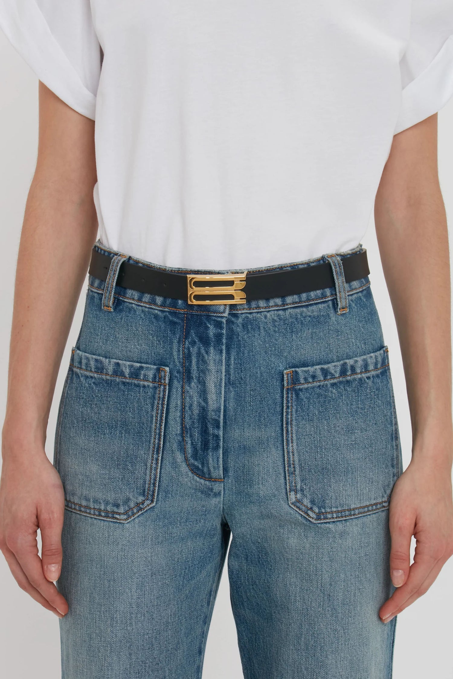 Dorian Belt In Black Leather