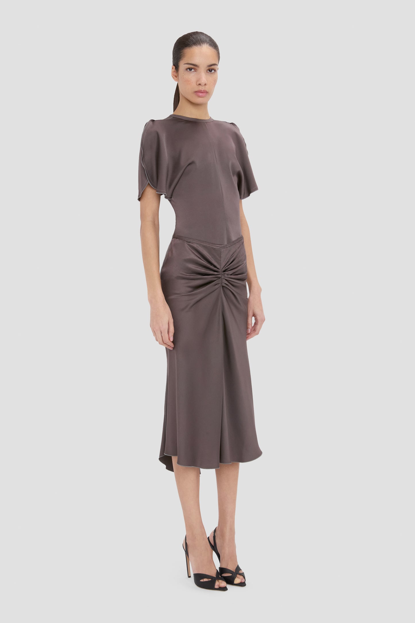 Bela Midi Skirt In Ore