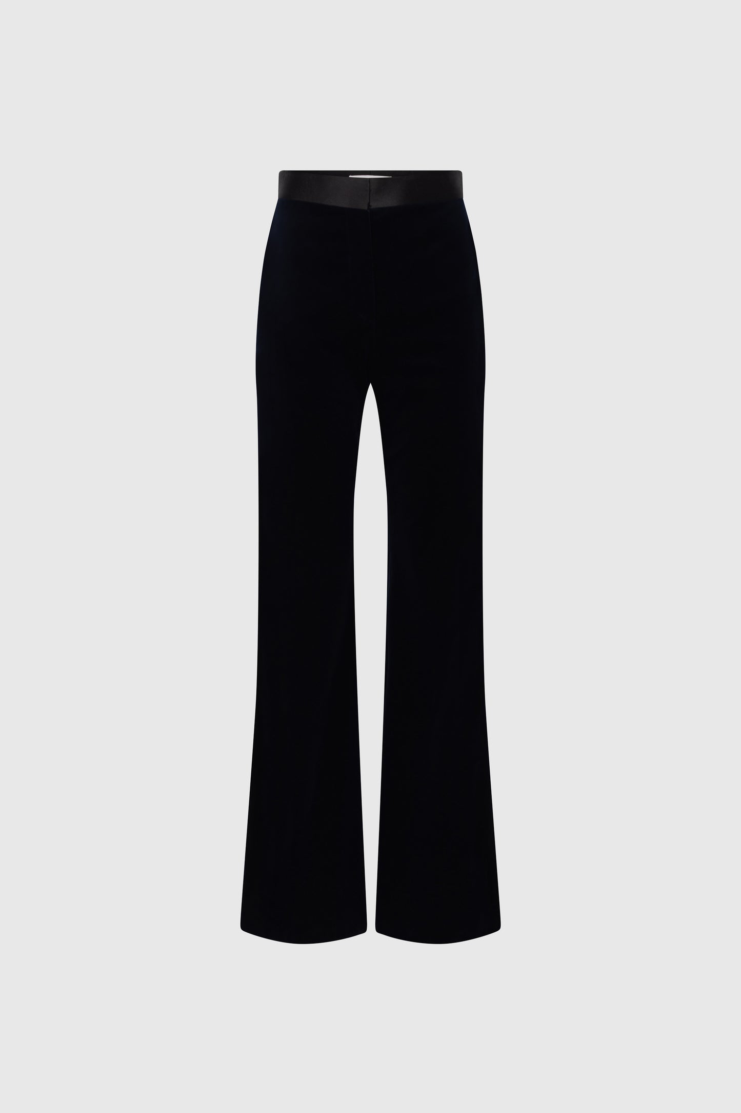 Alina Trouser In Midnight Velvet