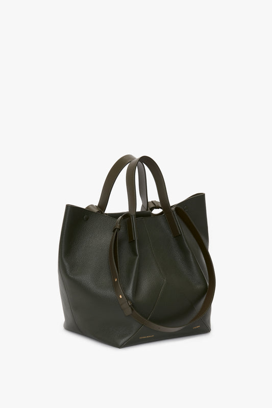 W11 Jumbo Tote In Loden Leather