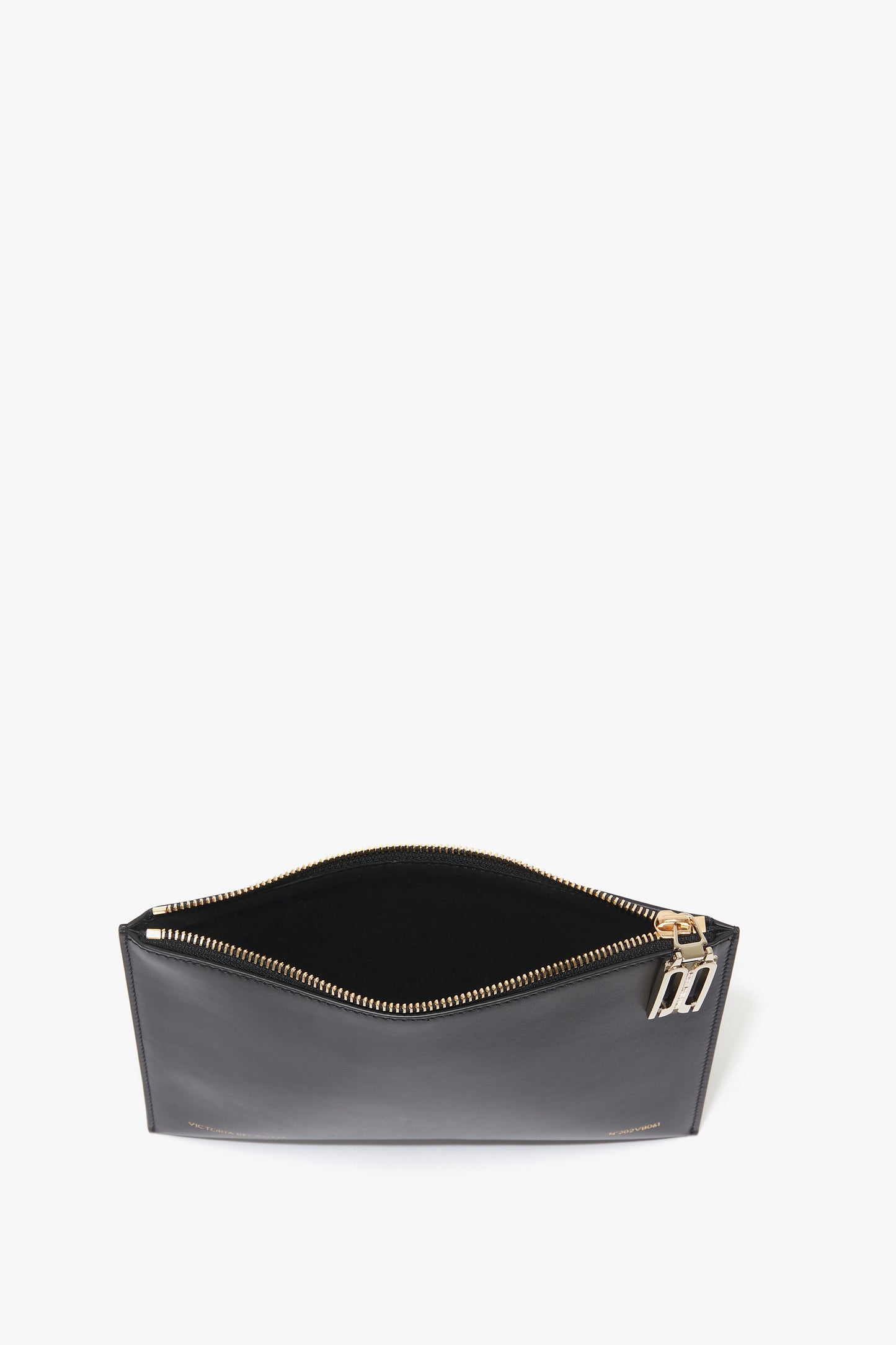 Pochette Bag In Black Leather