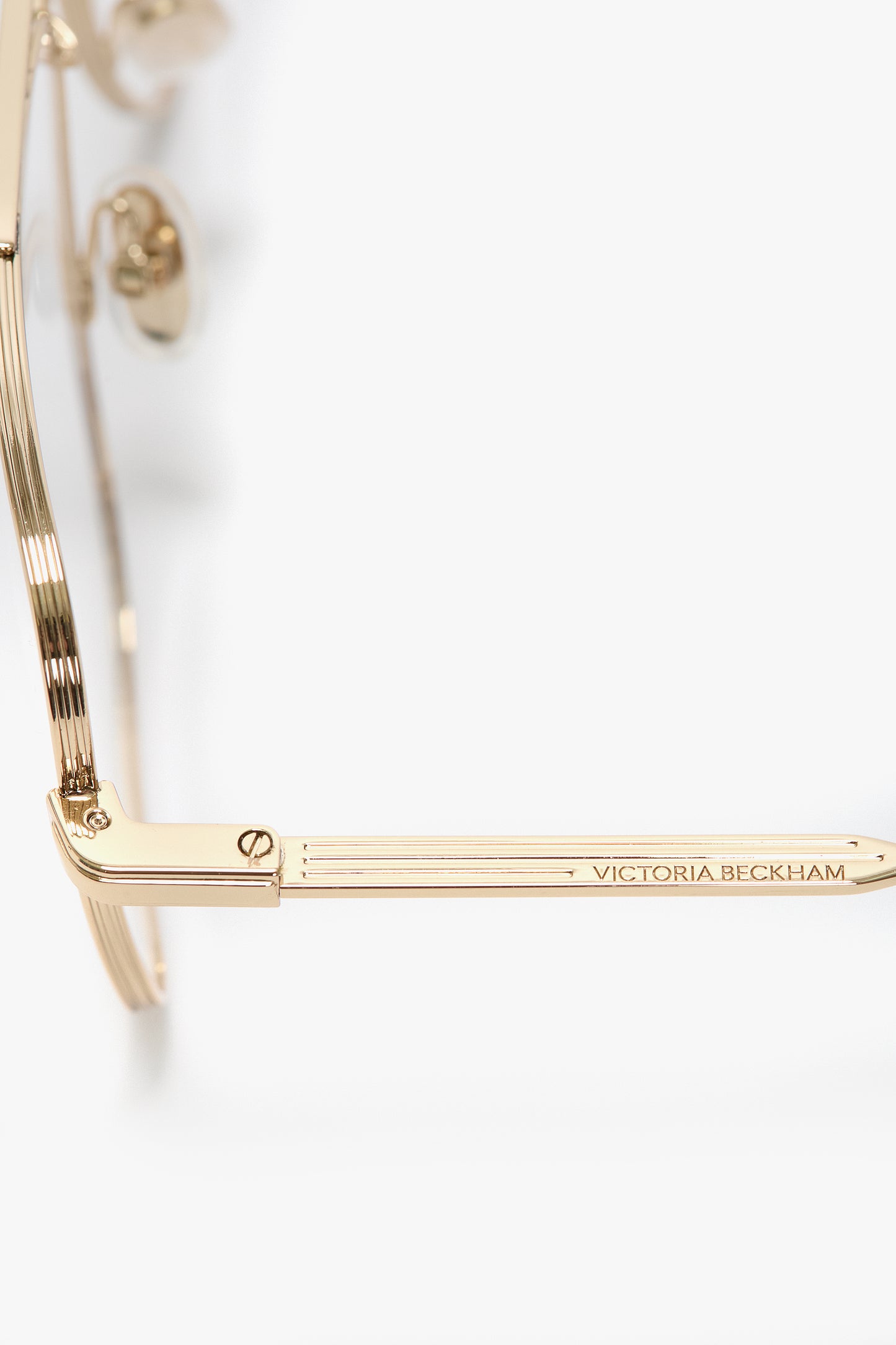 Fine Double Bridge Optical In Gold