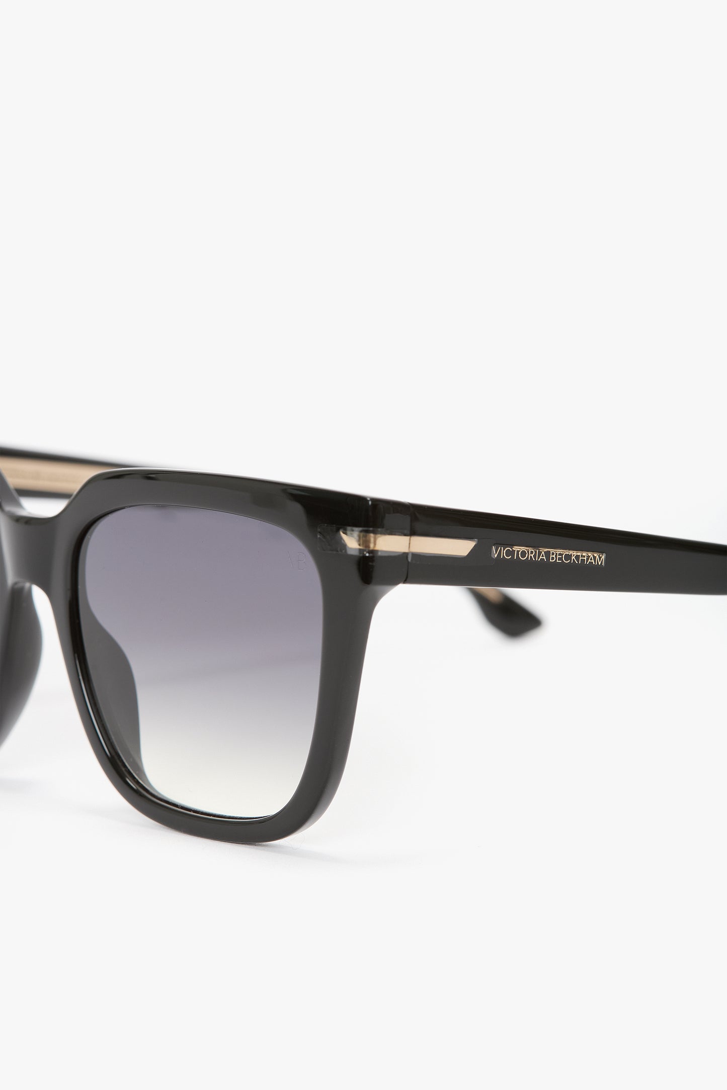 Oversized Acetate Sunglasses in Black