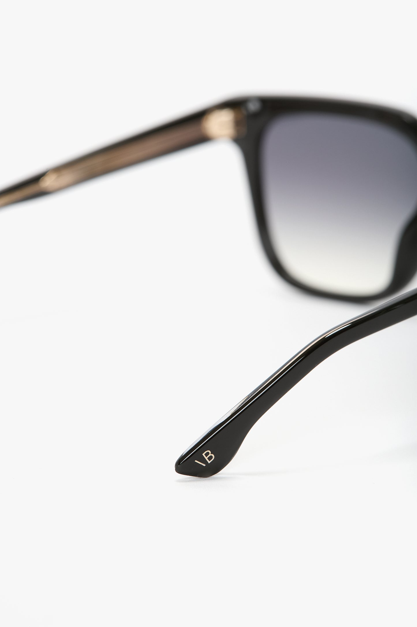Oversized Acetate Sunglasses in Black
