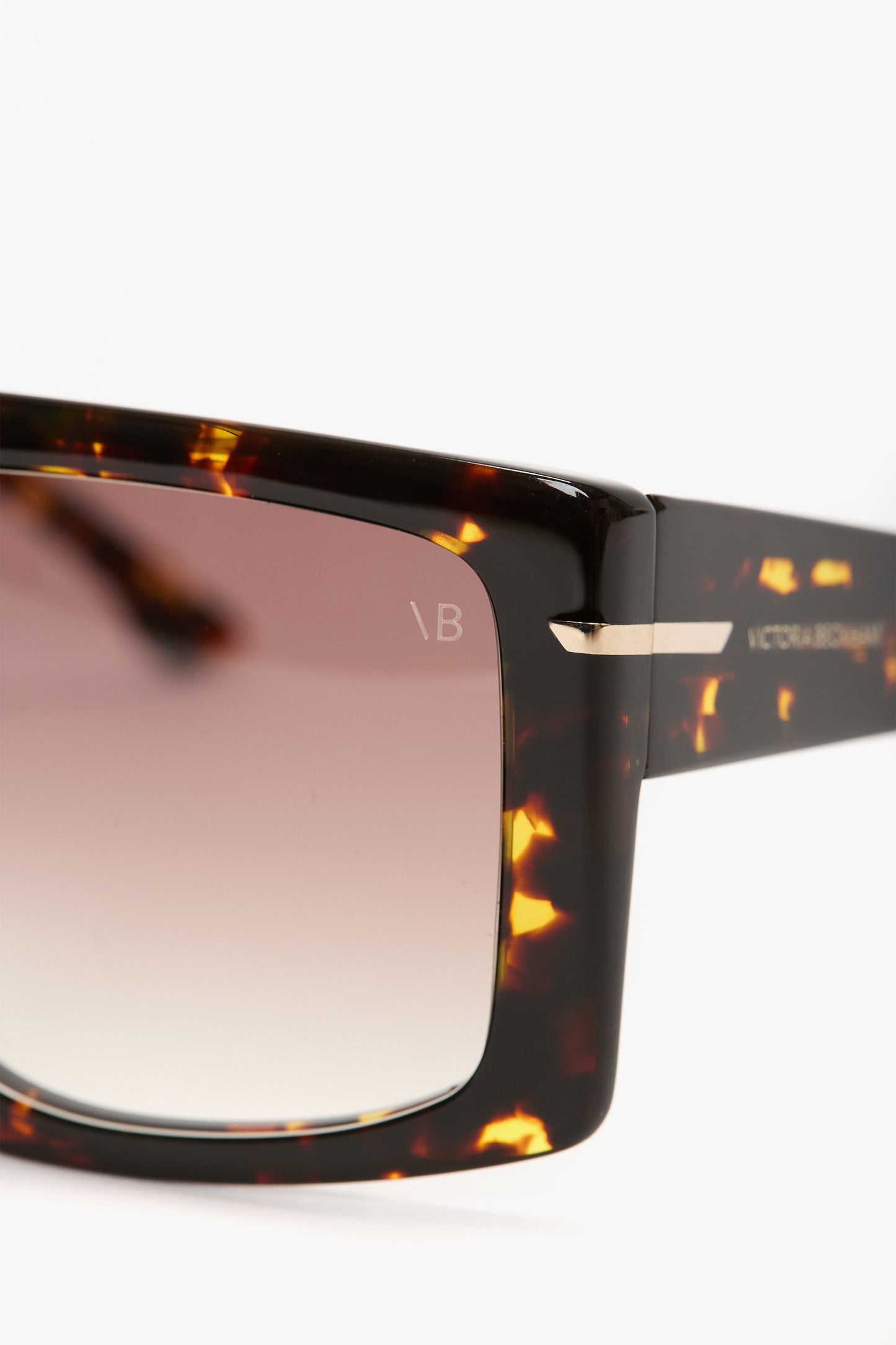 Oversized Flat Top Frame In Havana