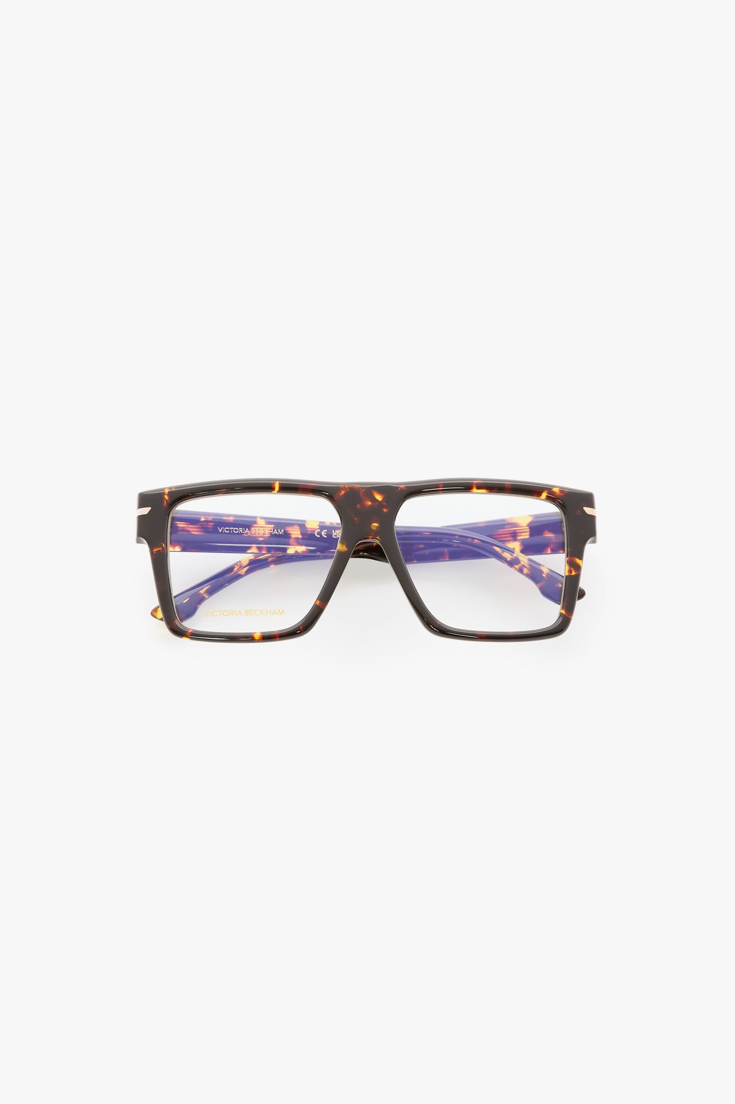Sculpted Flat Top Frame In Havana