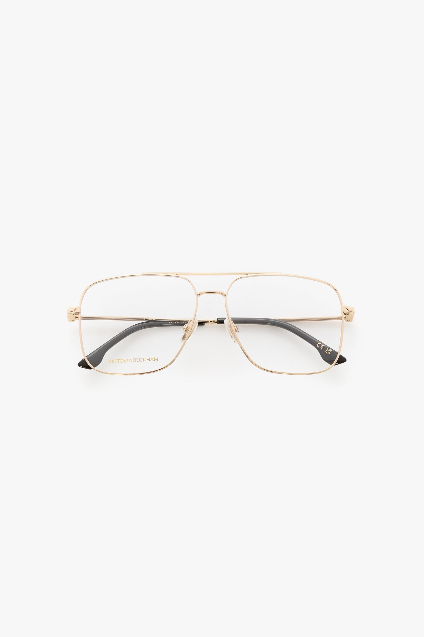 Fine Double Bridge Optical In Gold