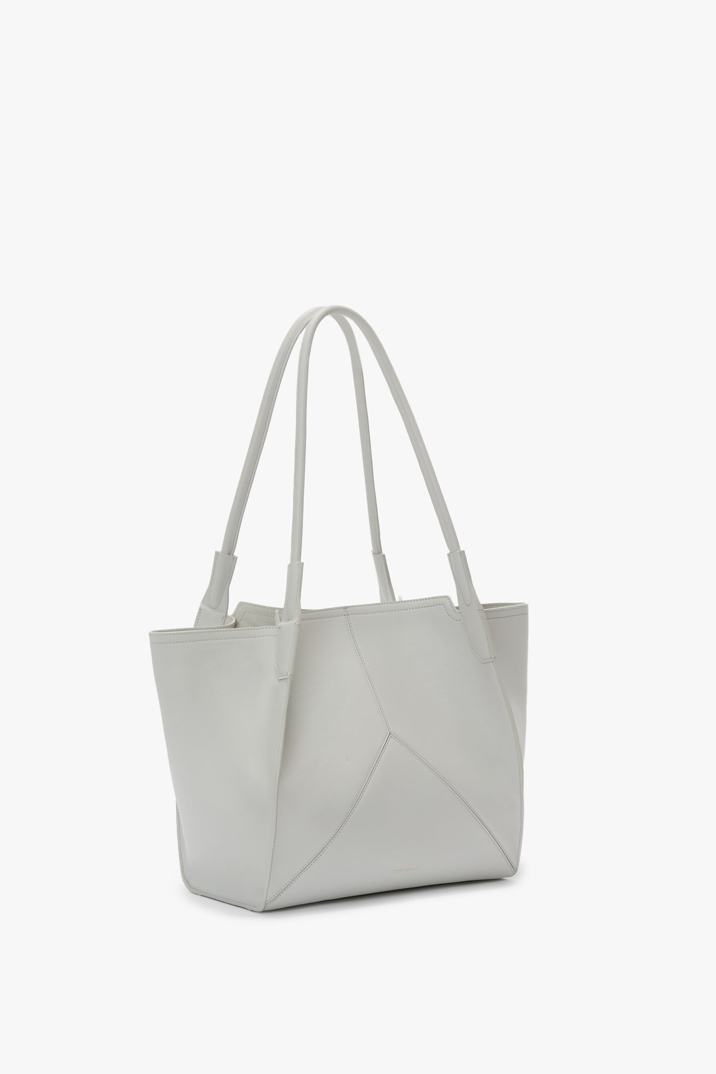 Victoria Tote Bag In Magnesium Leather