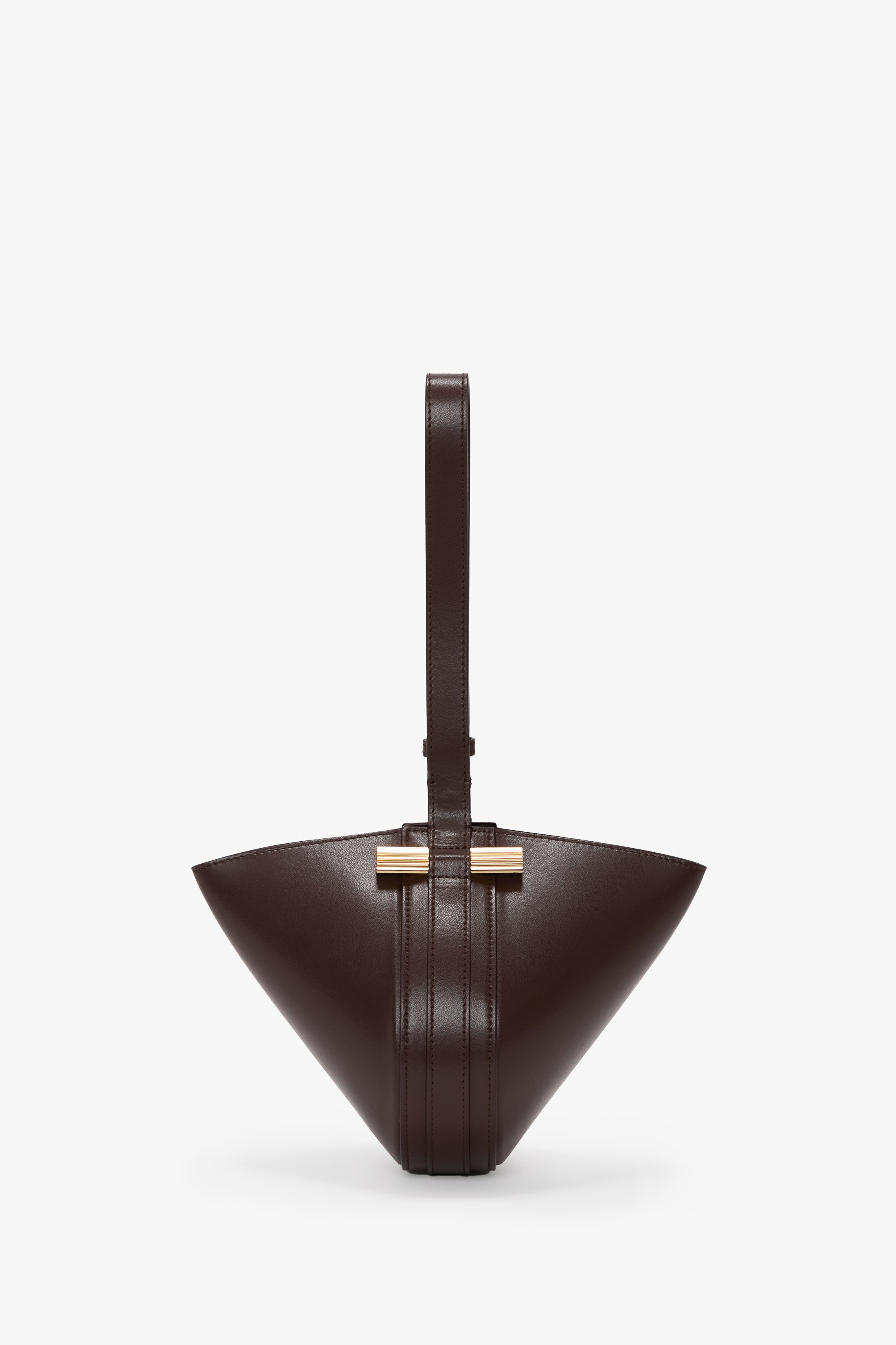 Portofino Dia Clutch In Dark Burgundy Leather – Victoria Beckham UK