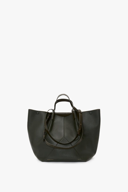 W11 Jumbo Tote In Loden Leather